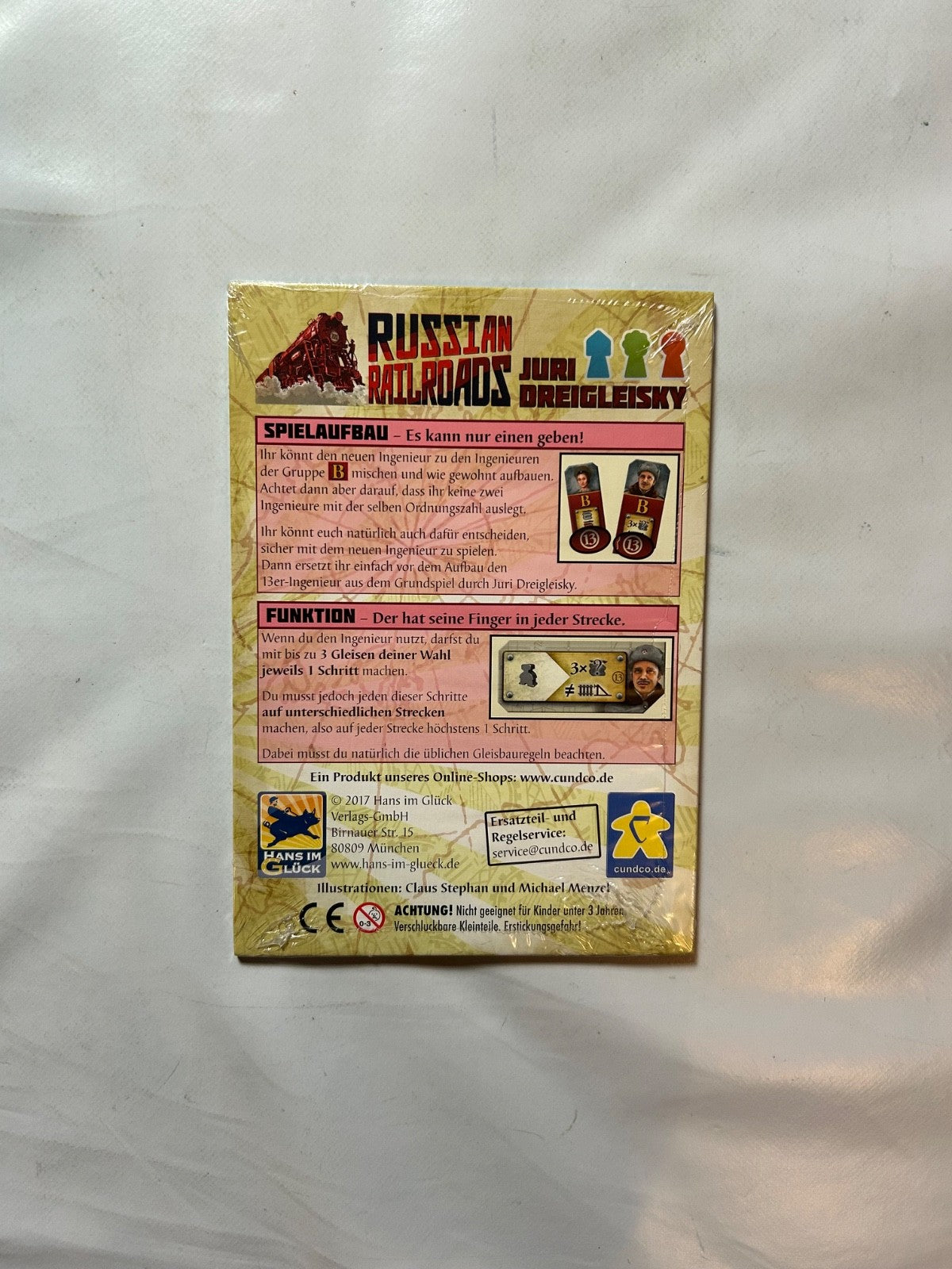 Detailfoto 2 – SKU A11324 – Gesellschaftsspiel gebraucht bei Brettspielimperium