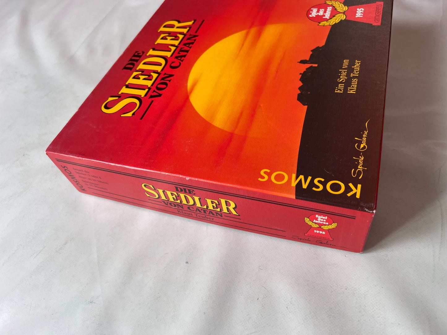 Brettspiel Die Siedler von Catan  Kosmos 1995  Holz  vollständig - Ansicht 5