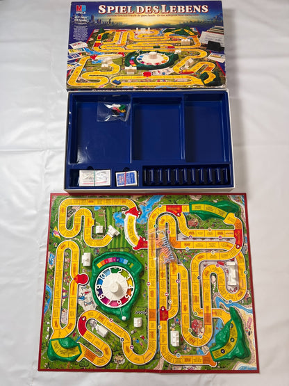 MB Spiele, Spiel des Lebens, 100 Jahre Edition, Vintage 1992, vollständig - Ansicht 2