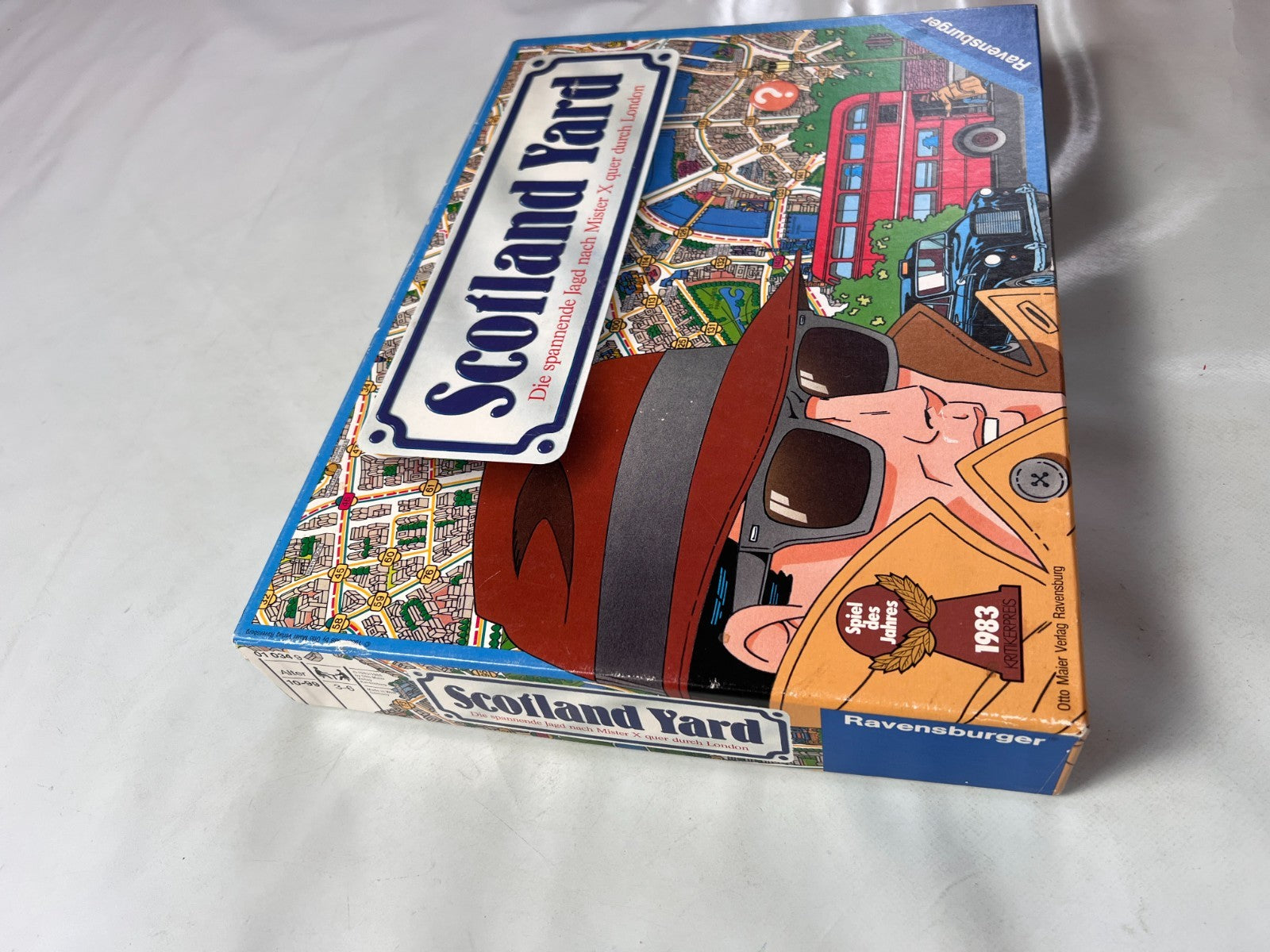 Scotland Yard  Brettspiel Ravensburger Spiel des Jahres 83 Retro  Vollständig - Ansicht 5