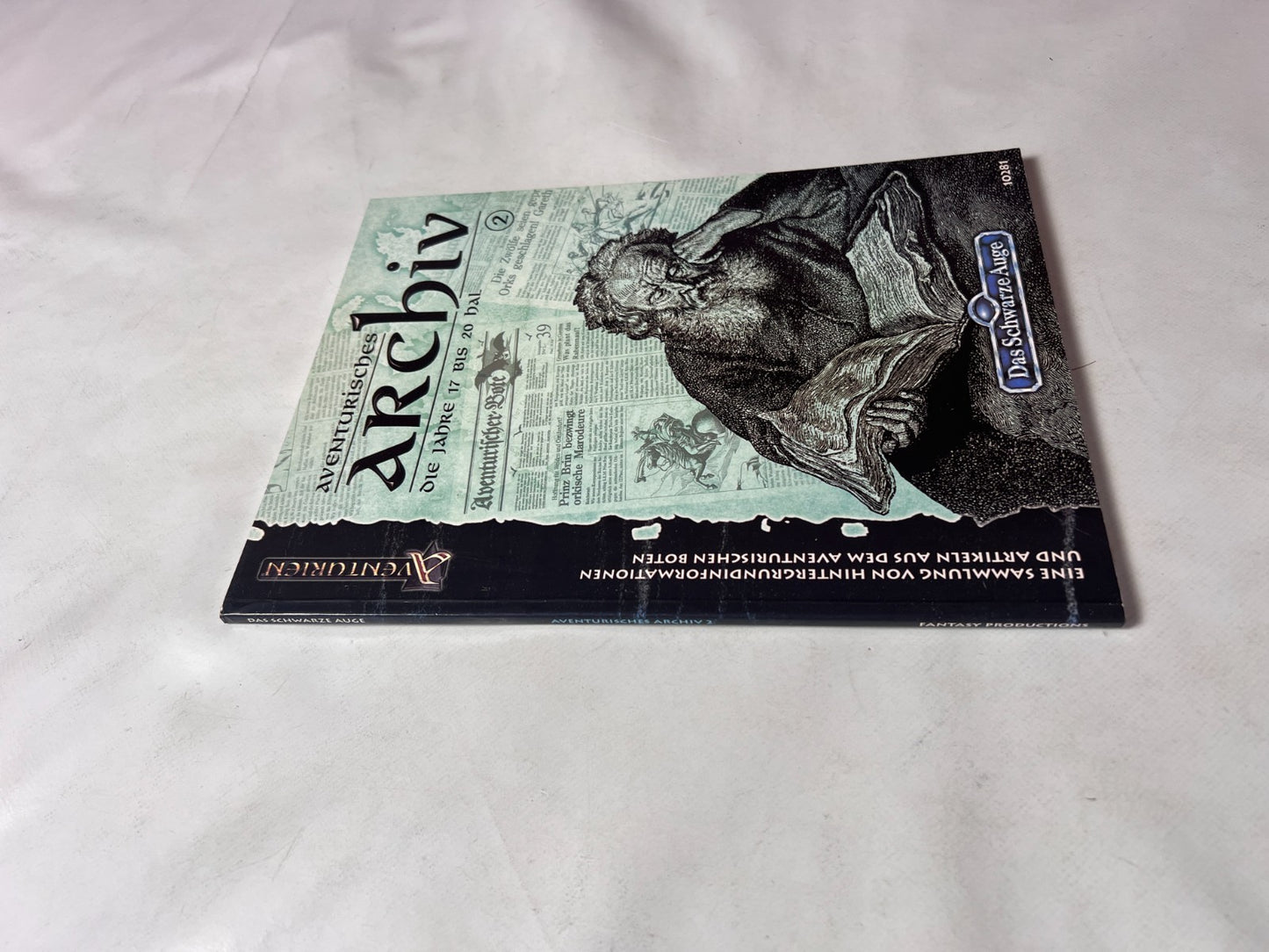 DSA 4 Das schwarze Auge Aventurisches Archiv Die Jahre 17 bis 20 Hal 10281 Heft - Ansicht 3