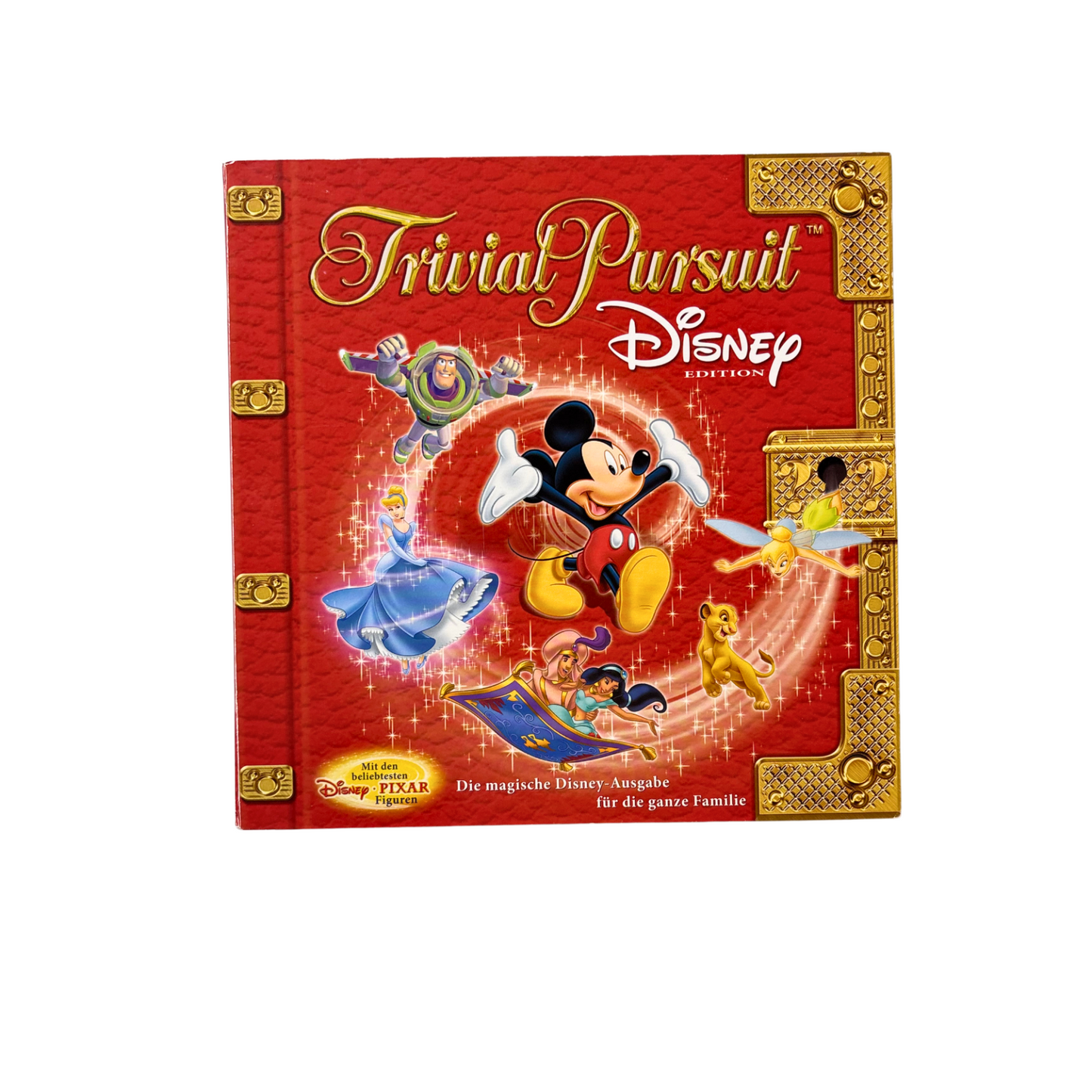 Trivial Pursuit Disney rote Edition Hasbro Spiel Gesellschaftsspie  vollständig - Ansicht 1