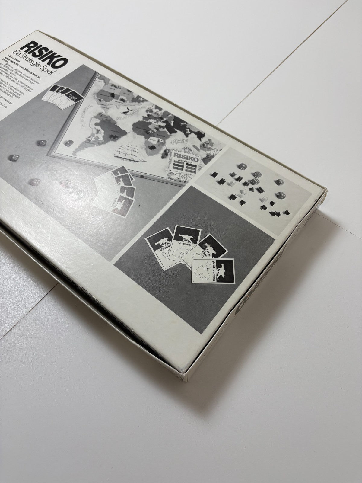 Risiko - Strategiespiel weiß Parker 1982 - Vollständig - Ansicht 10