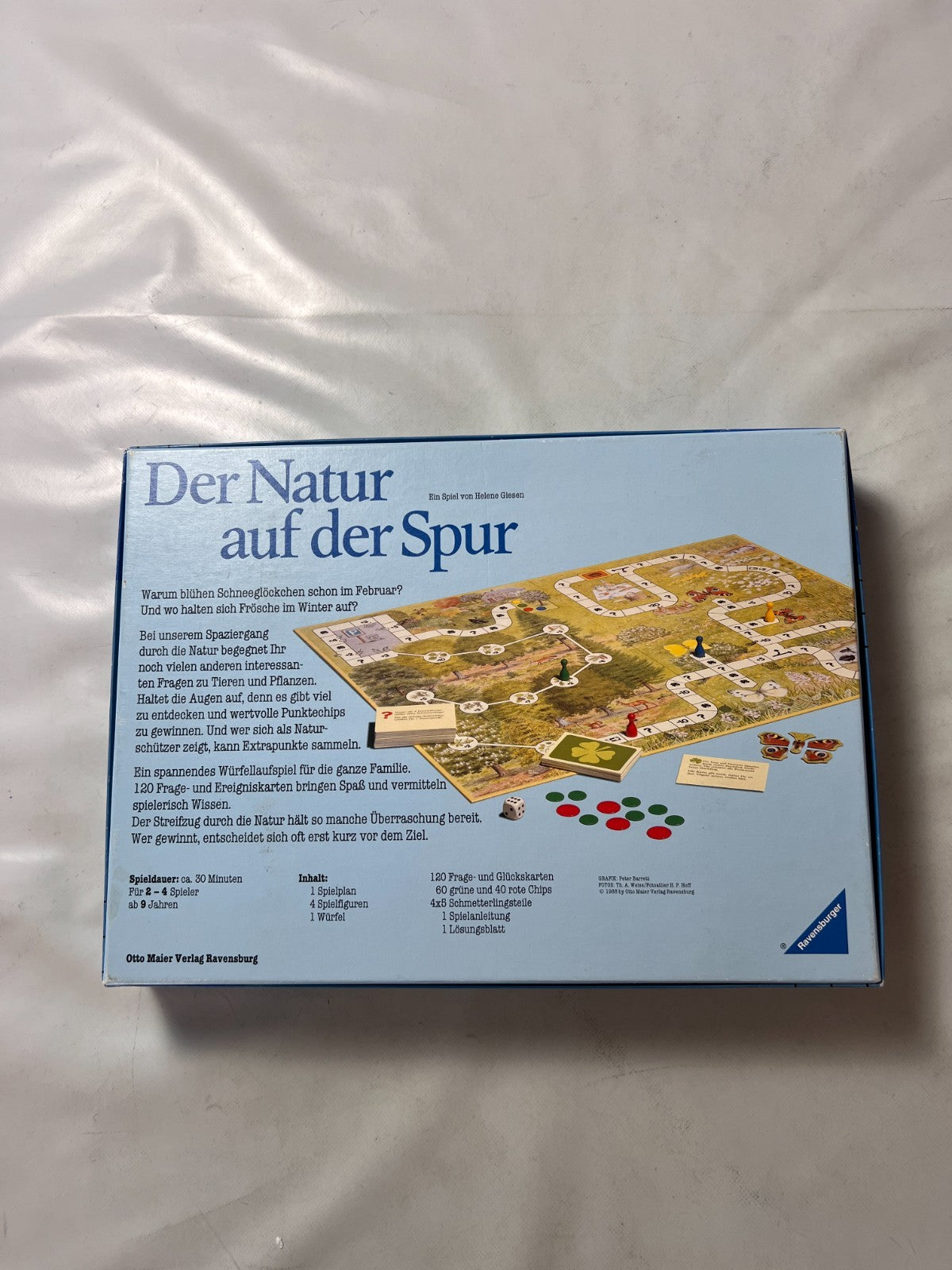DER NATUR AUF DER SPUR  Lernspiel Ravensburger - Vollständig - Ansicht 9