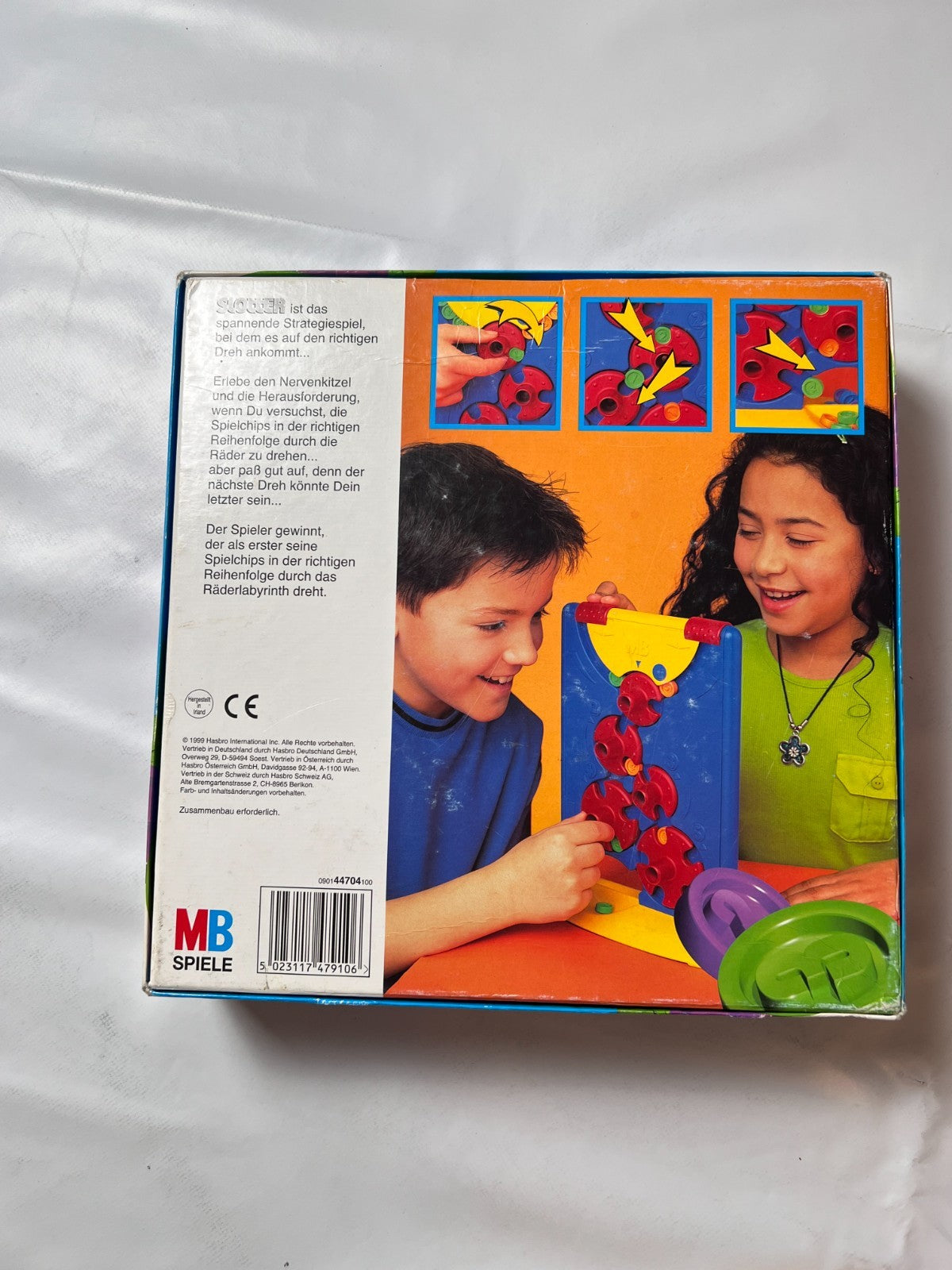 Brettspiel - SLOTTER - MB Spiele - 1999 - Original Hasbro - vollständig - Ansicht 10