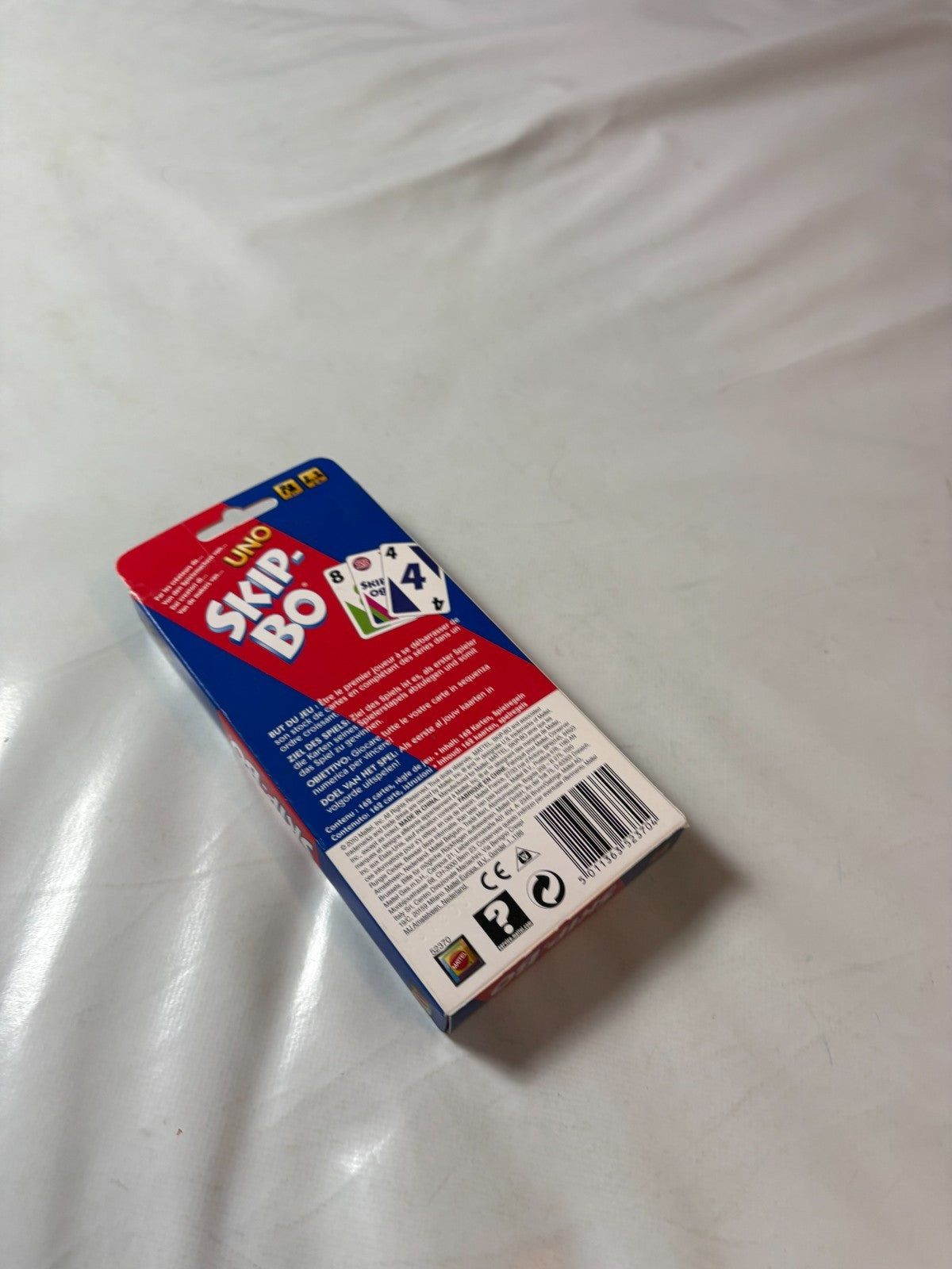 SkipBo  Mattel blau rote Ausgabe 2010   vollständig - Ansicht 9