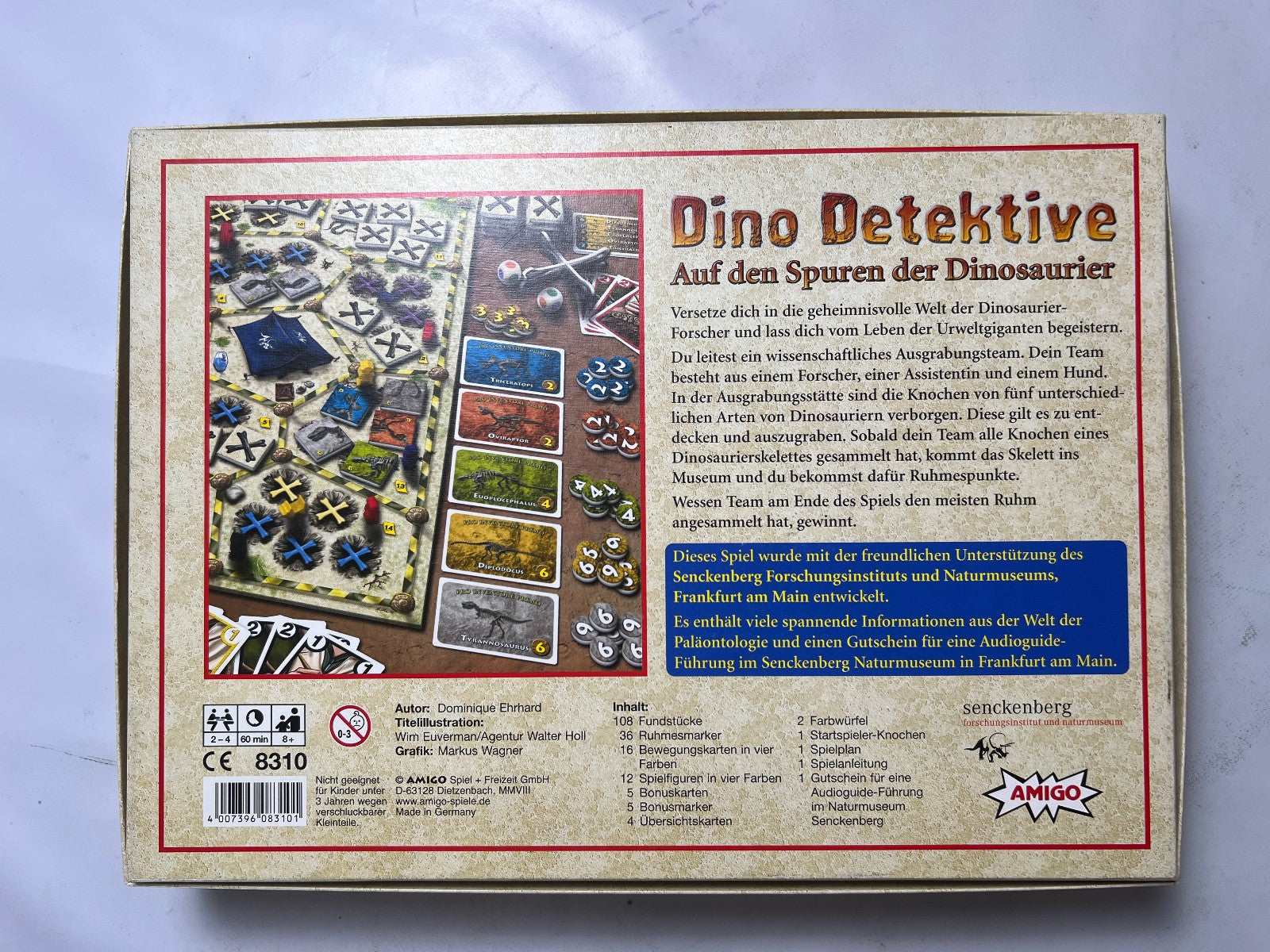Detailfoto 2 – SKU W9467 – Gesellschaftsspiel gebraucht bei Brettspielimperium