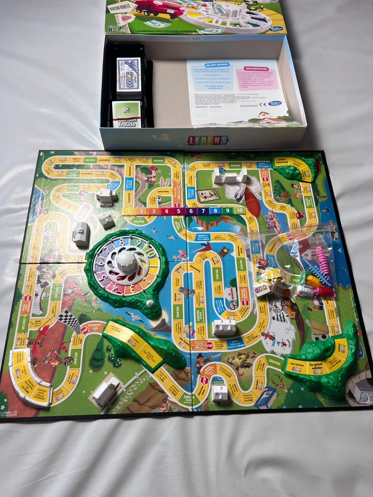 Das Spiel des Lebens Original Hasbro 2015 Brettspiel  Vollständig - Ansicht 3