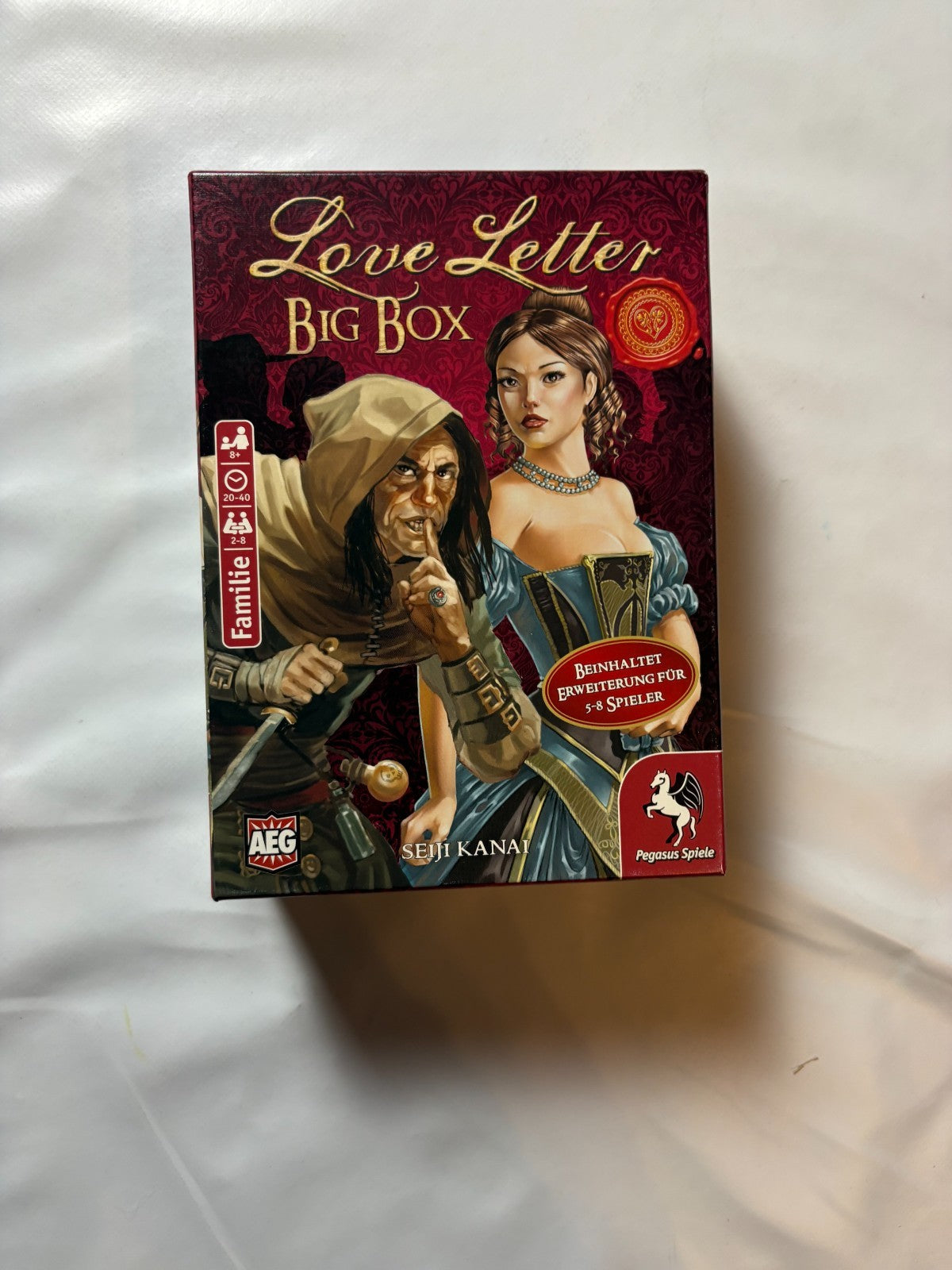 Love Letter Big Box  - deutsch - Pegasus Spiele - Vollständig - Ansicht 2