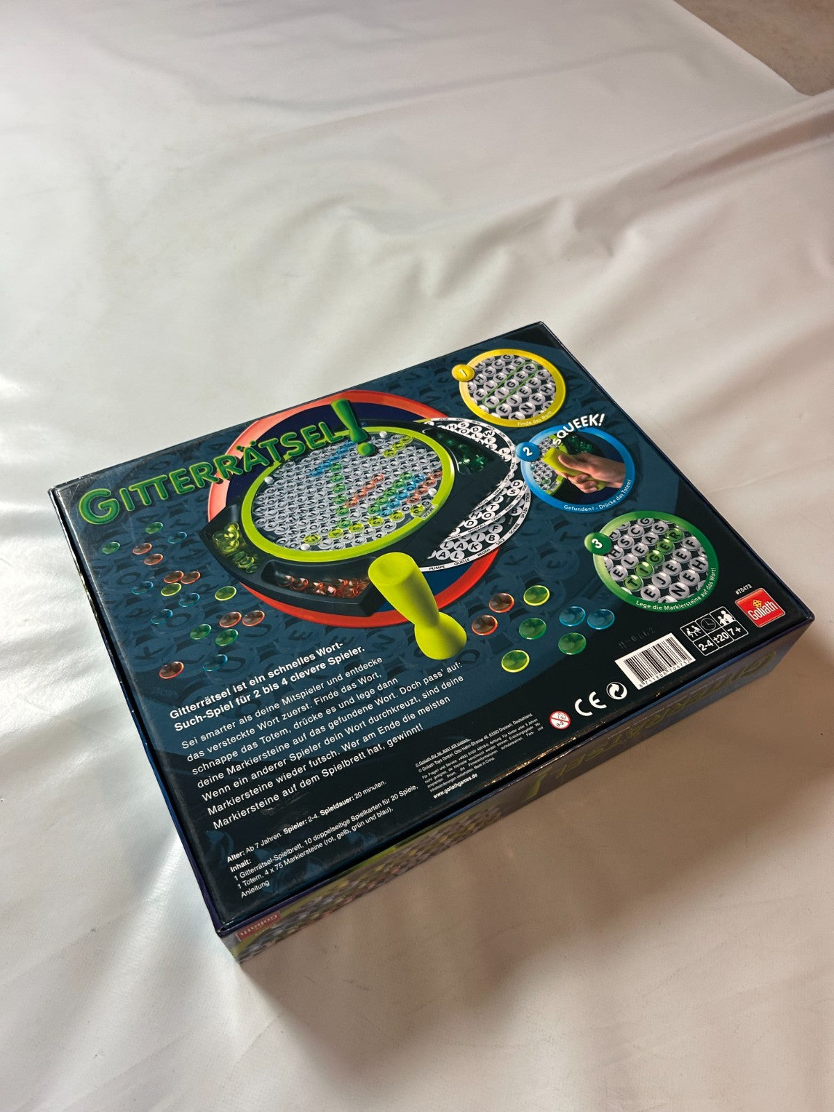 Gitterrätsel Goliath 70473 Brettspiel Gesellschaftsspiel  Vollständig - Ansicht 11