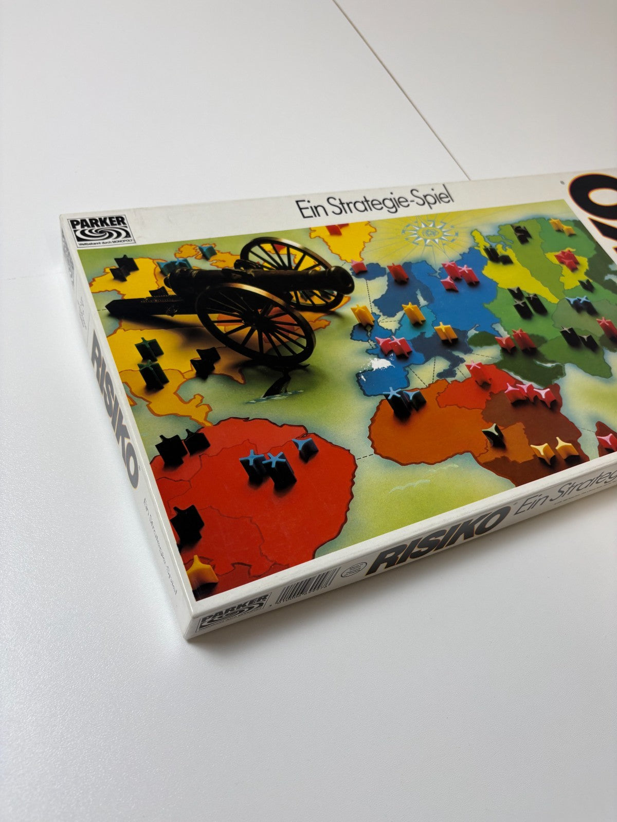 Risiko - Strategiespiel weiß Parker 1982 - Vollständig - Ansicht 5