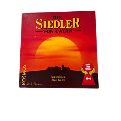Brettspiel Die Siedler von Catan  Kosmos 1995  Holz  vollständig - Ansicht 1