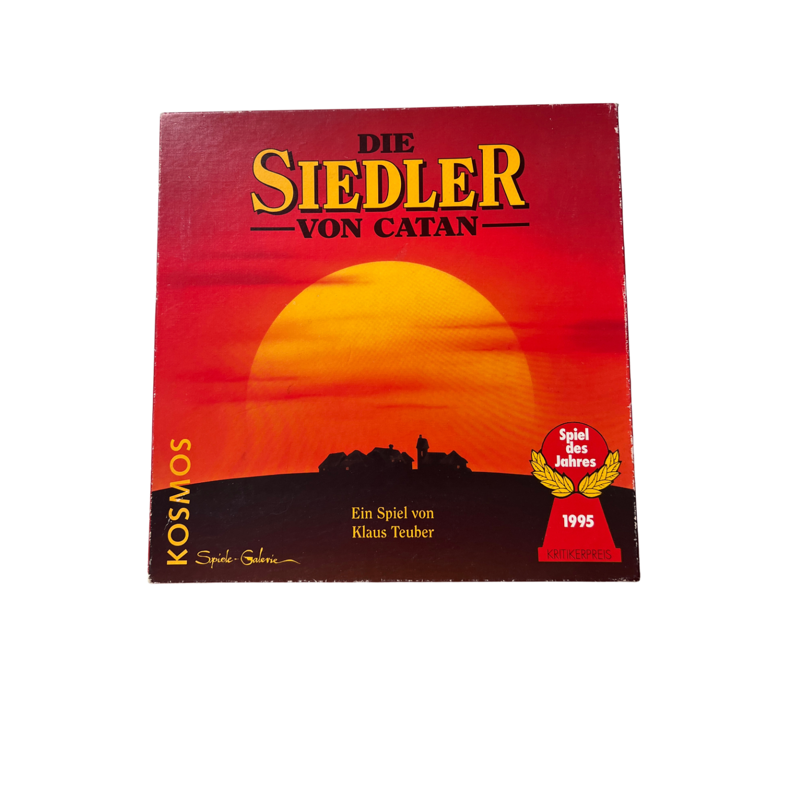 Brettspiel Die Siedler von Catan - Kosmos 1995 - Holz - vollständig - Ansicht 1