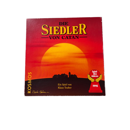 Brettspiel Die Siedler von Catan - Kosmos 1995 - Holz - vollständig - Ansicht 1