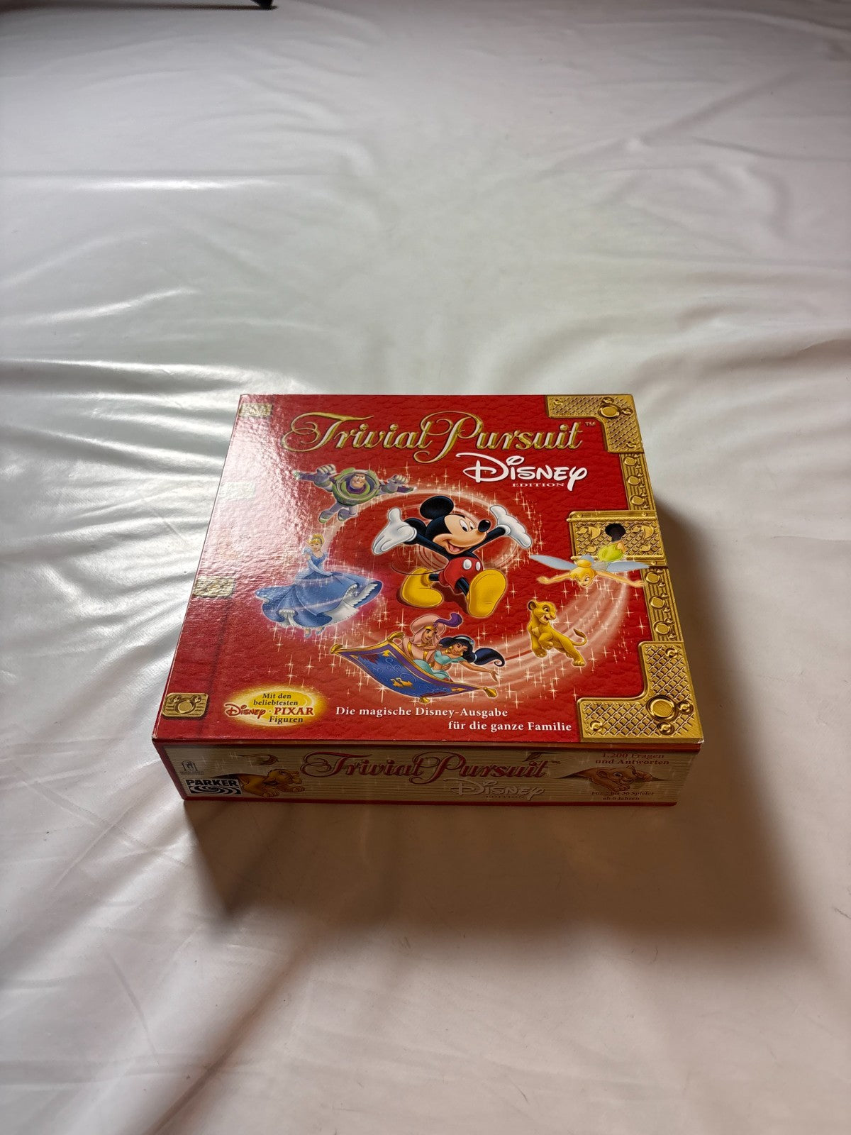 Trivial Pursuit Disney rote Edition Hasbro Spiel Gesellschaftsspie  vollständig - Ansicht 3