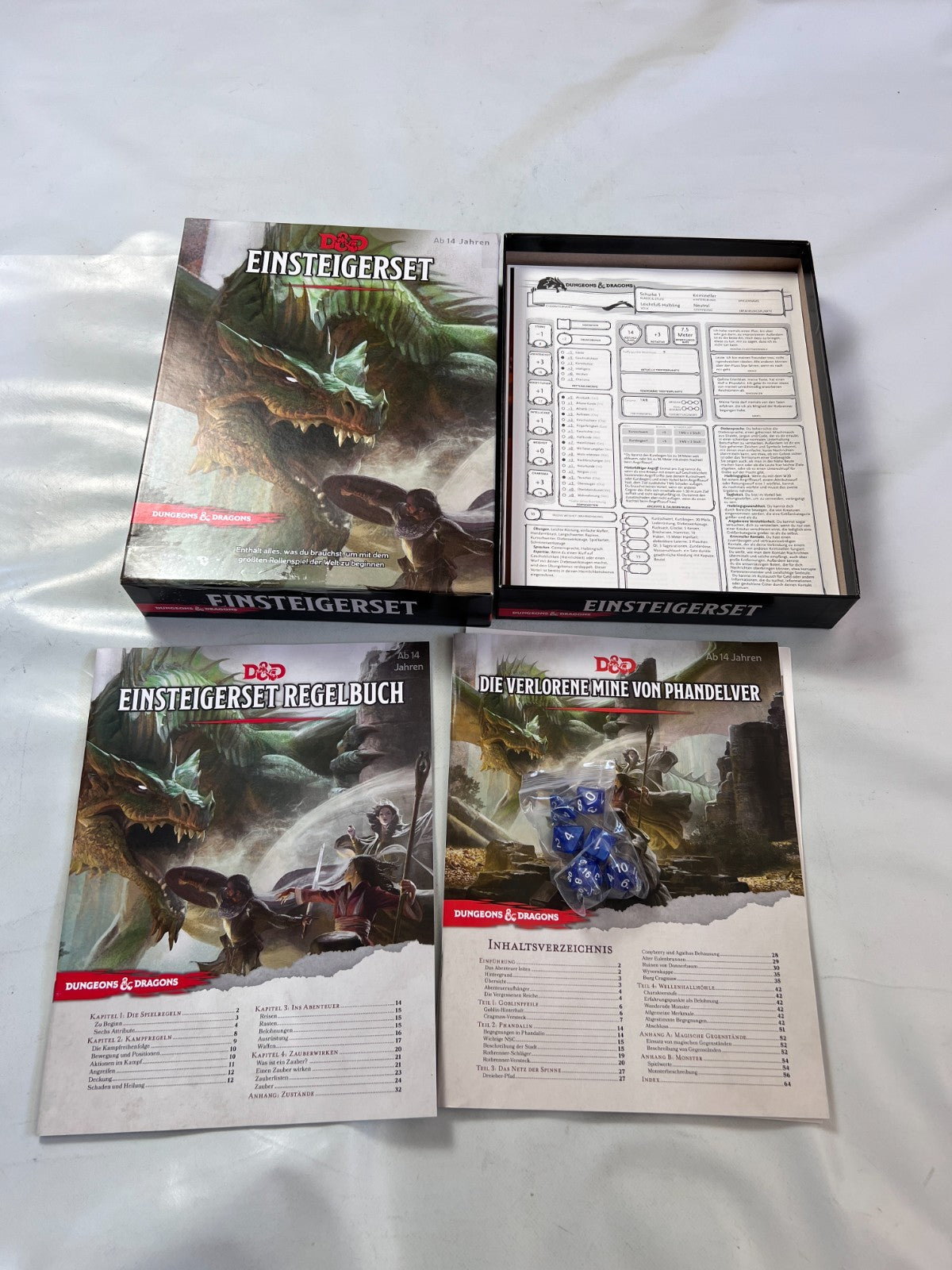 Dungeons & Dragons Einsteigerset – Deutsch – Vollständig - Ansicht 3