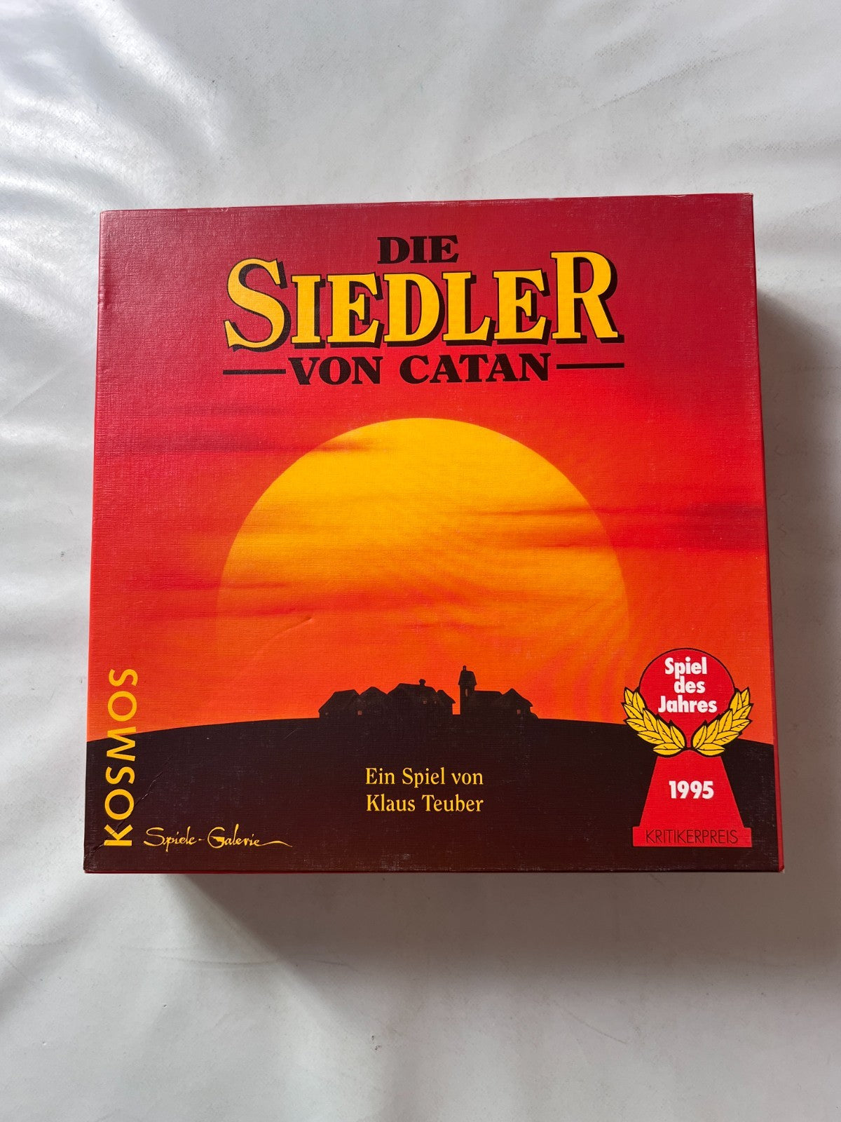 Brettspiel Die Siedler von Catan  Kosmos 1995  Holz  vollständig - Ansicht 4
