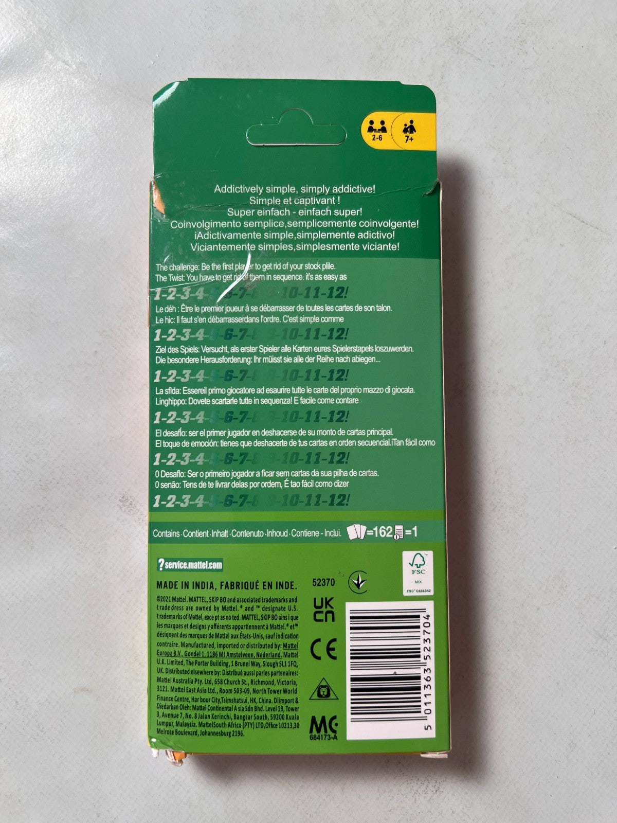 Detailfoto 9 – SKU A14050 – Kartenspiel gebraucht bei Brettspielimperium