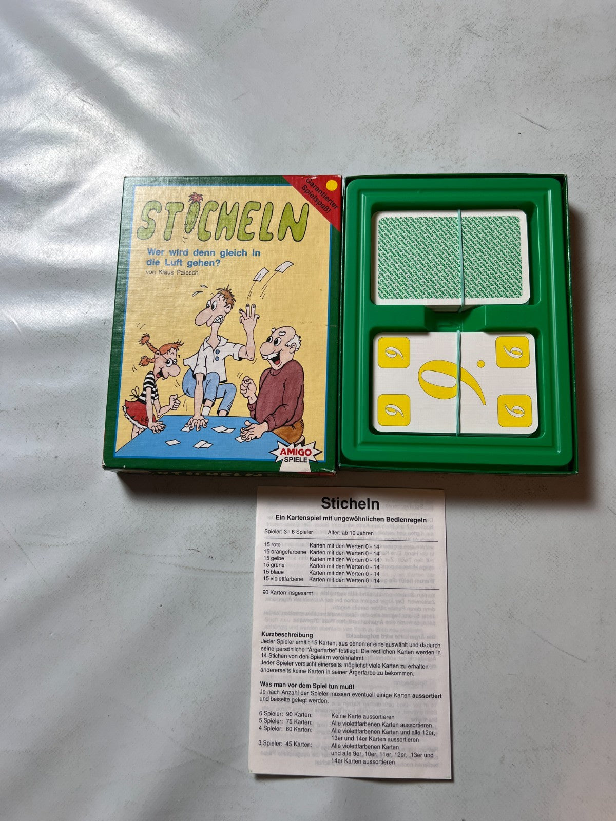 Detailfoto 2 – SKU A12631 – Kartenspiel gebraucht bei Brettspielimperium