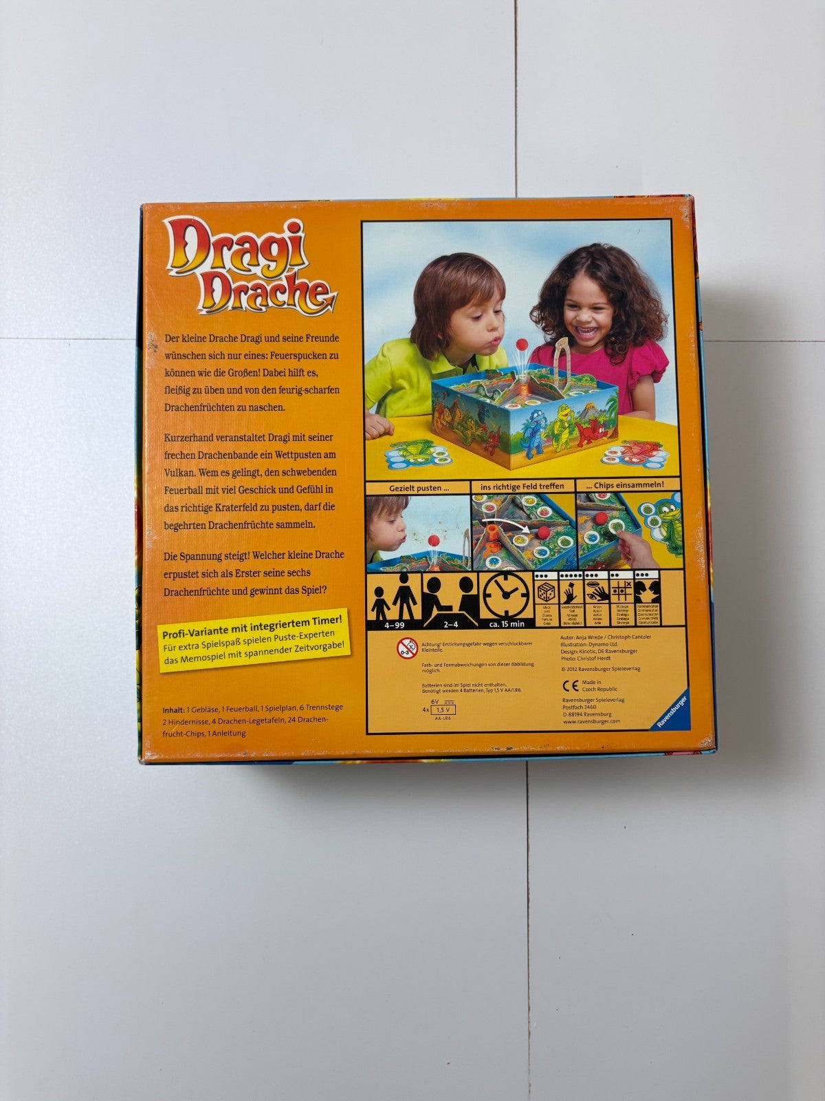 Dragi Drache Ravensburger Spiel Gesellschaftsspiel 2012 - Vollständig - Ansicht 9