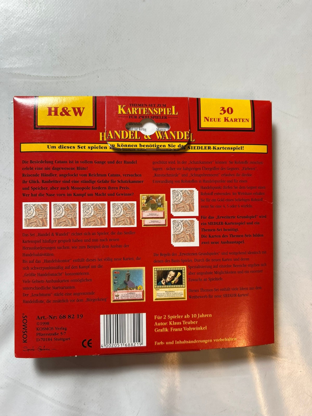 Detailfoto 8 – SKU W9366 – Gesellschaftsspiel gebraucht bei Brettspielimperium