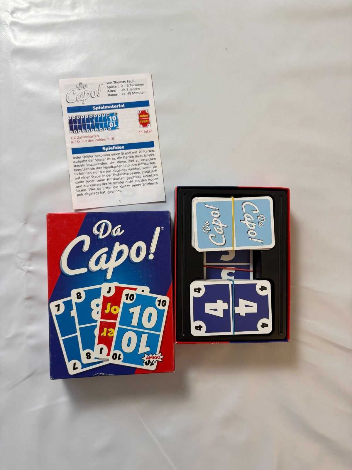 DA CAPO! - Amigo Kartenspiel 9720 Pauli - Vollständig - Ansicht 7