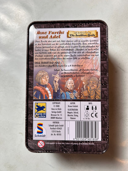 Ohne Furcht und Adel + Erweiterung Die dunklen Lande Metallbox  Vollständig - Ansicht 9