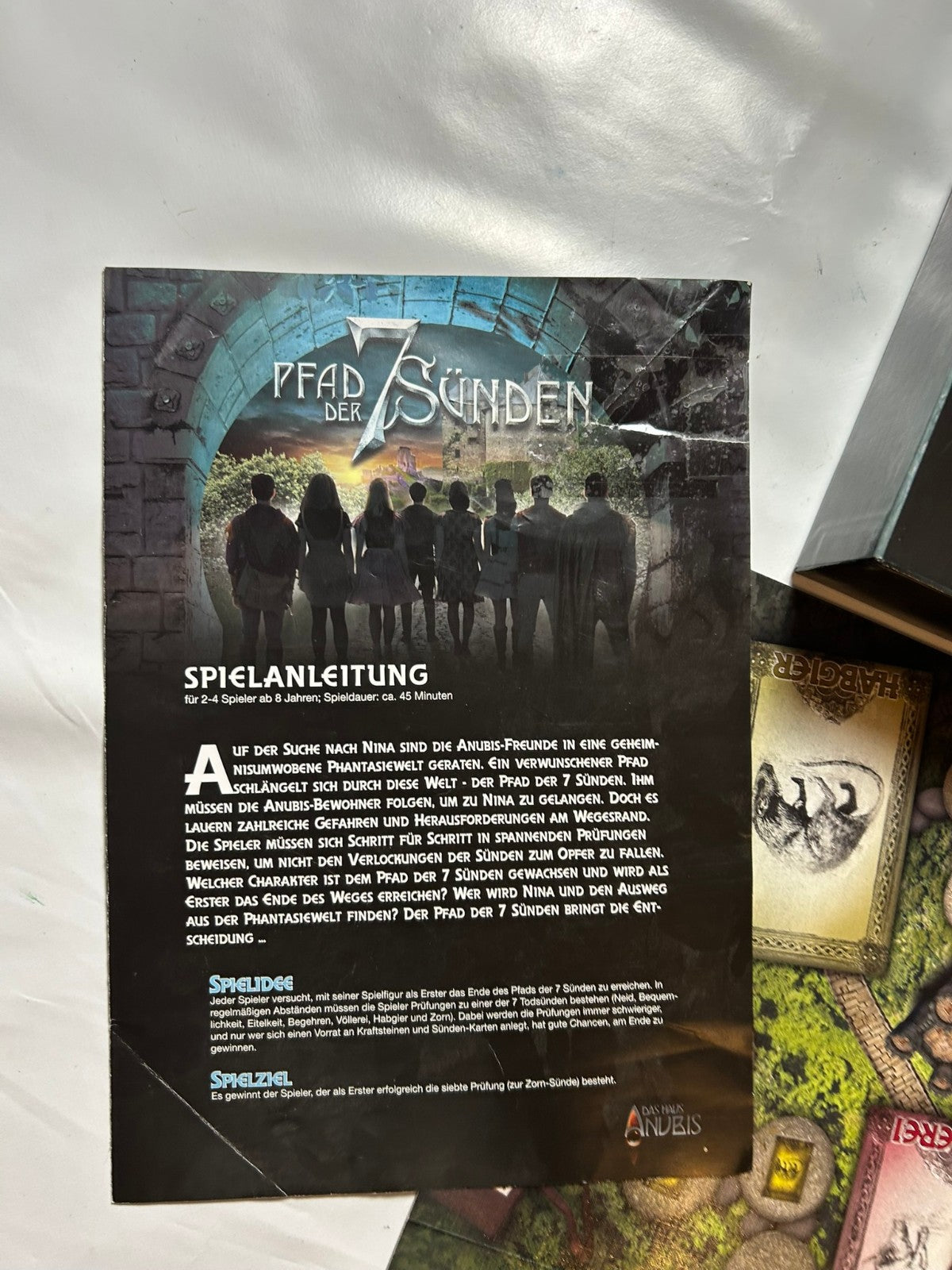 Detailfoto 7 – SKU A9809 – Gesellschaftsspiel gebraucht bei Brettspielimperium
