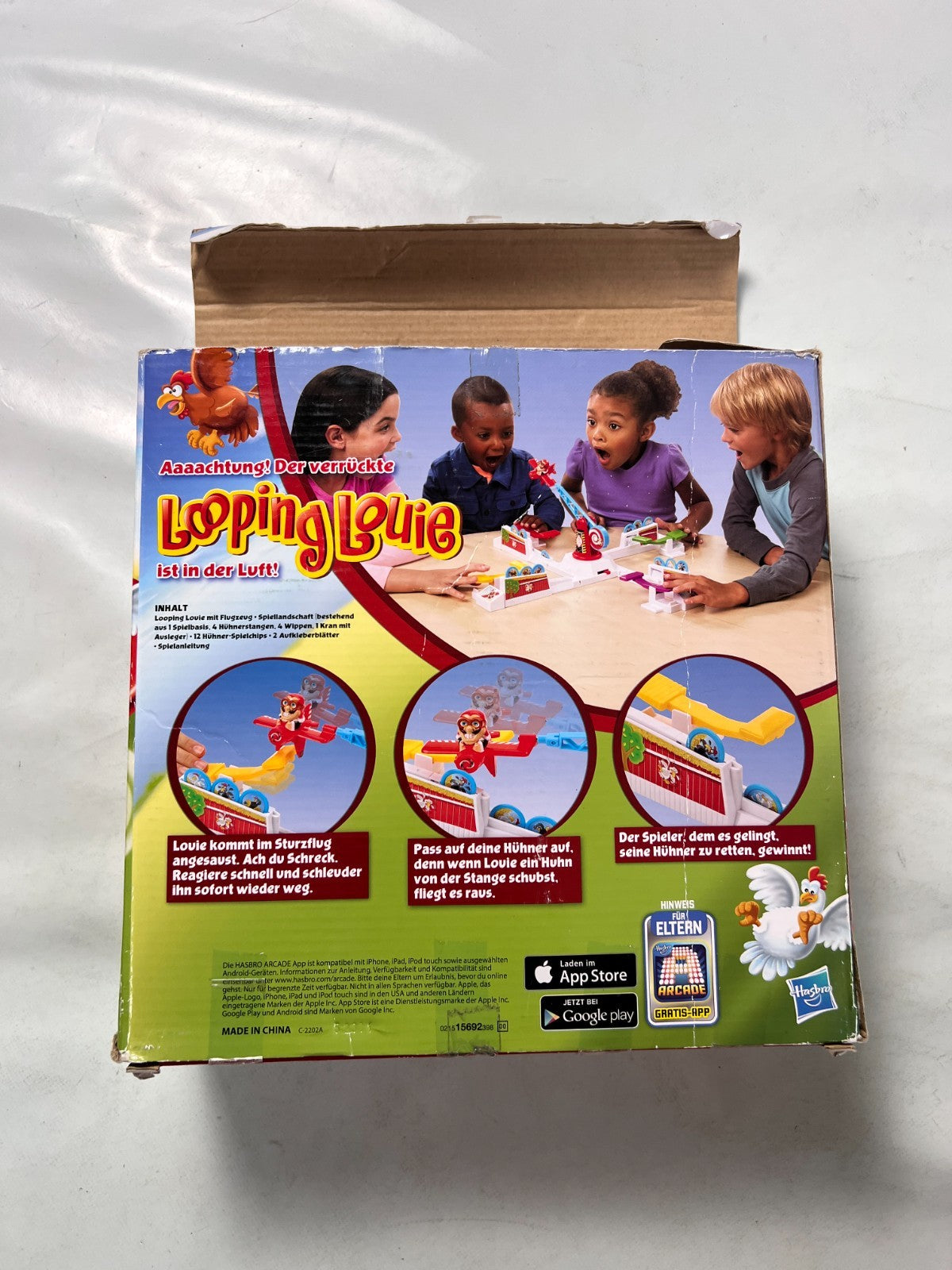 Brettspiel  Looping Louie  Hasbro  getestet vollständig - Ansicht 10