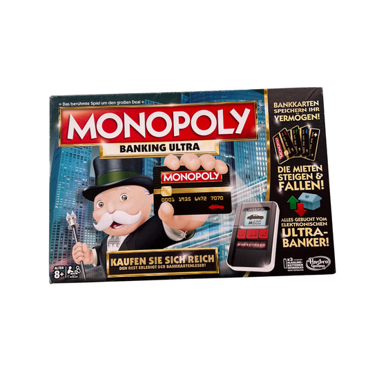 Brettspiel  Monopoly Banking Ultra  Hasbro  Vollständig - Ansicht 1