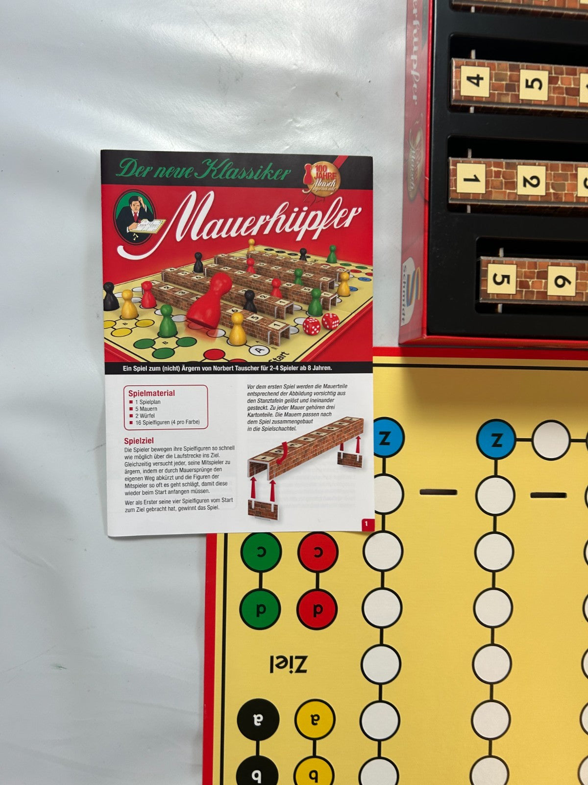 Mauerhüpfer Brettspiel - Schmidt Spiele - Vollständig - Ansicht 7
