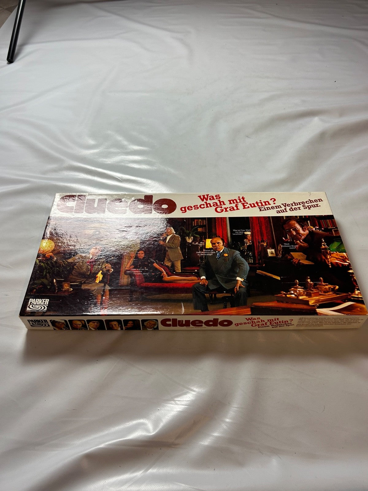 CLUEDO Was geschah mit Graf Eutin?  Parker 1992  Vollständig - Ansicht 3