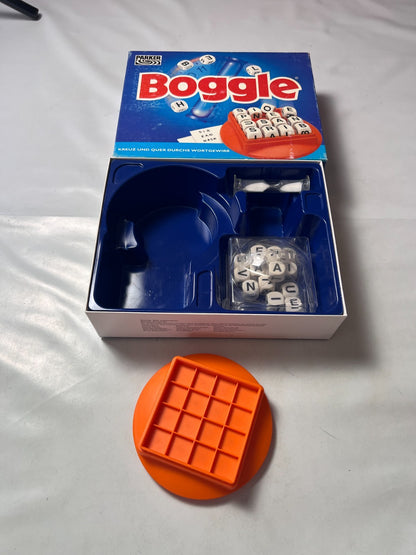 Boggle Kreuz und Quer durchs Wort Gewirr  PARKER  Deutsche 1994  Vollständig - Ansicht 3