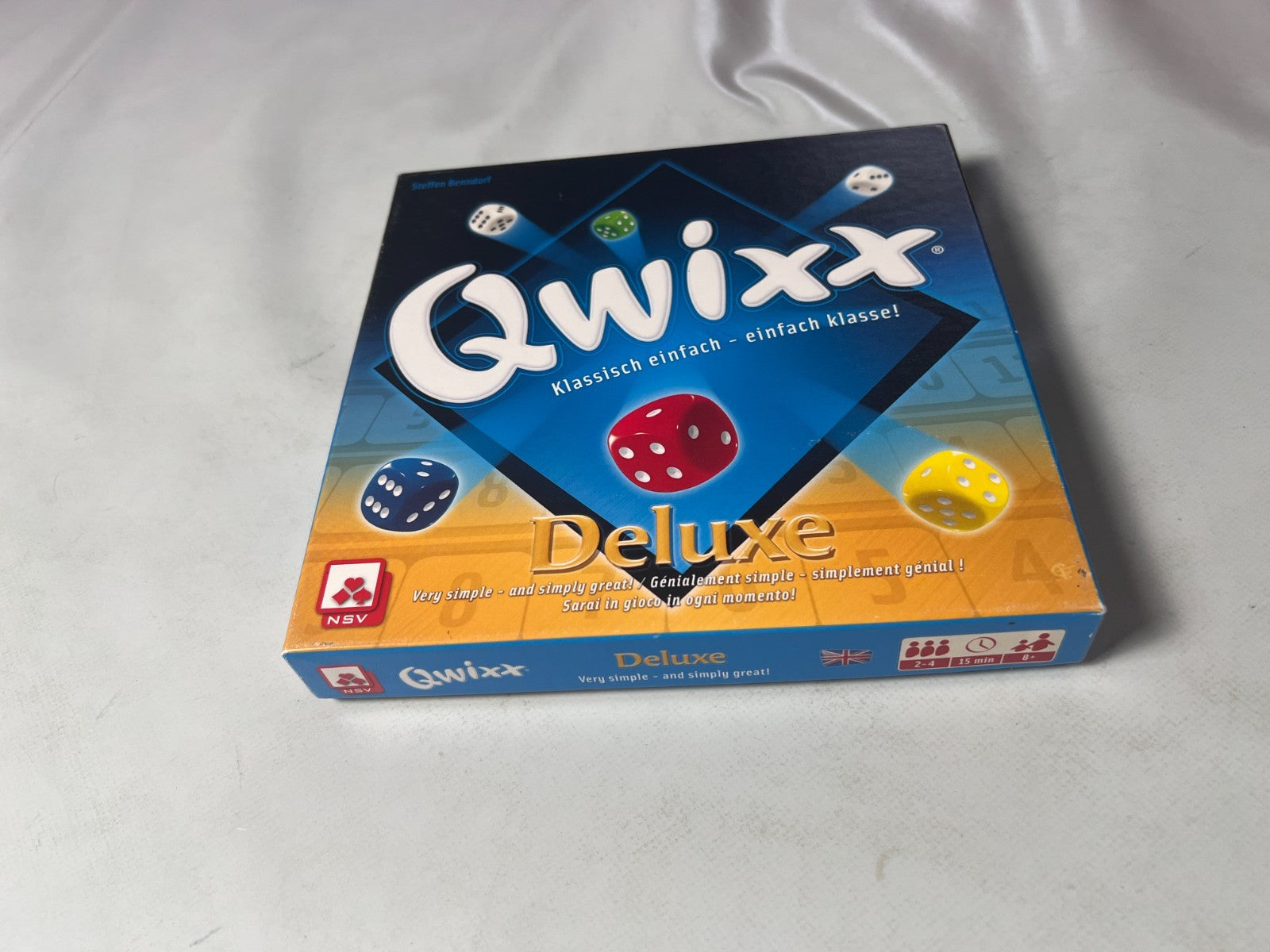 Qwixx Deluxe Gesellschaftsspiel Deutsch NBV  Vollständig - Ansicht 8