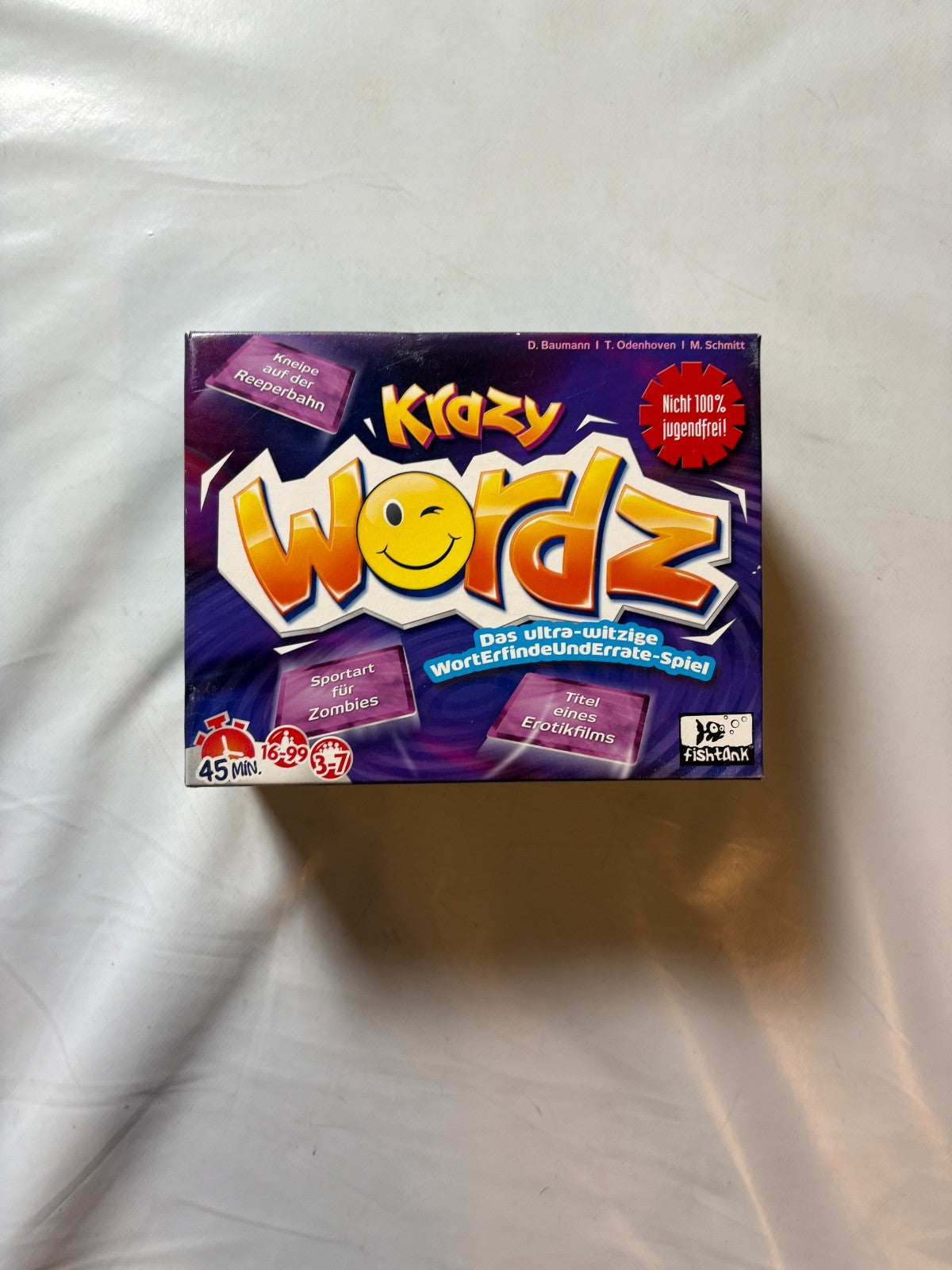 Krazy Wordz Fishtank 2016 Wortfindungsspiel Erwachsenen Edition  Vollständig - Ansicht 2