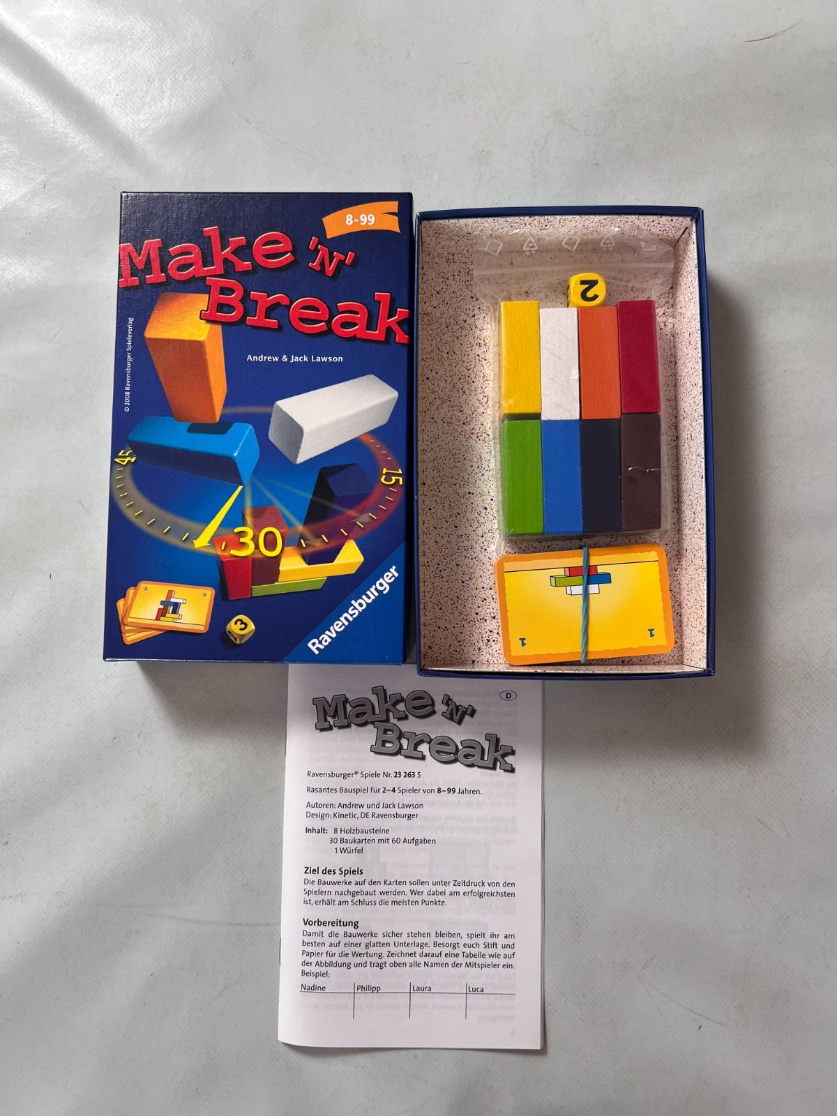 Detailfoto 2 – SKU A14565 – Gesellschaftsspiel gebraucht bei Brettspielimperium
