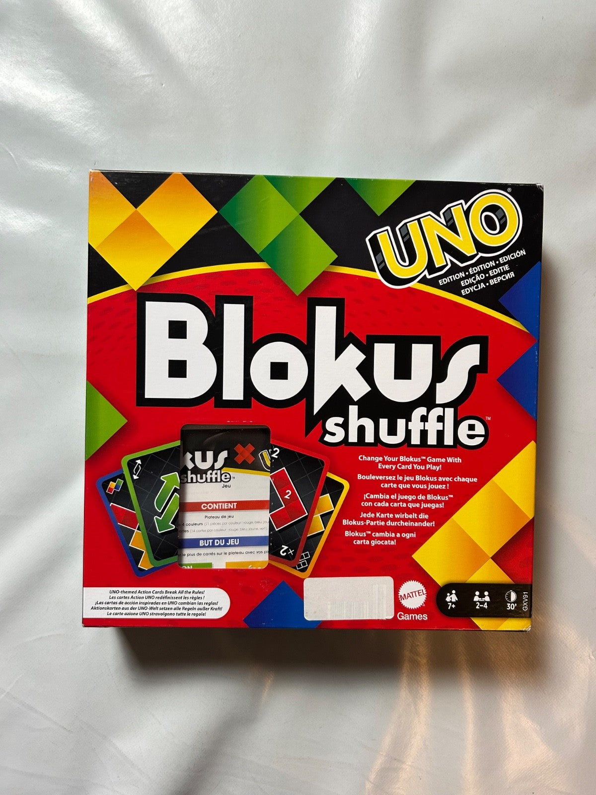 Blokus Shuffle UNO Edition Mattel  - Vollständig - Ansicht 2