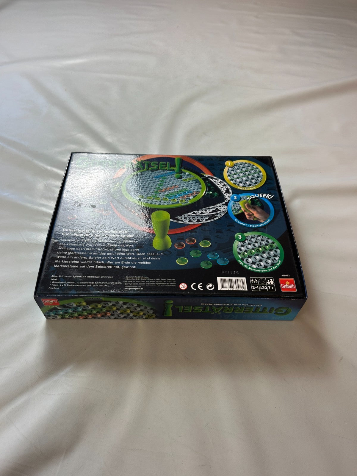 Gitterrätsel Goliath 70473 Brettspiel Gesellschaftsspiel  Vollständig - Ansicht 9