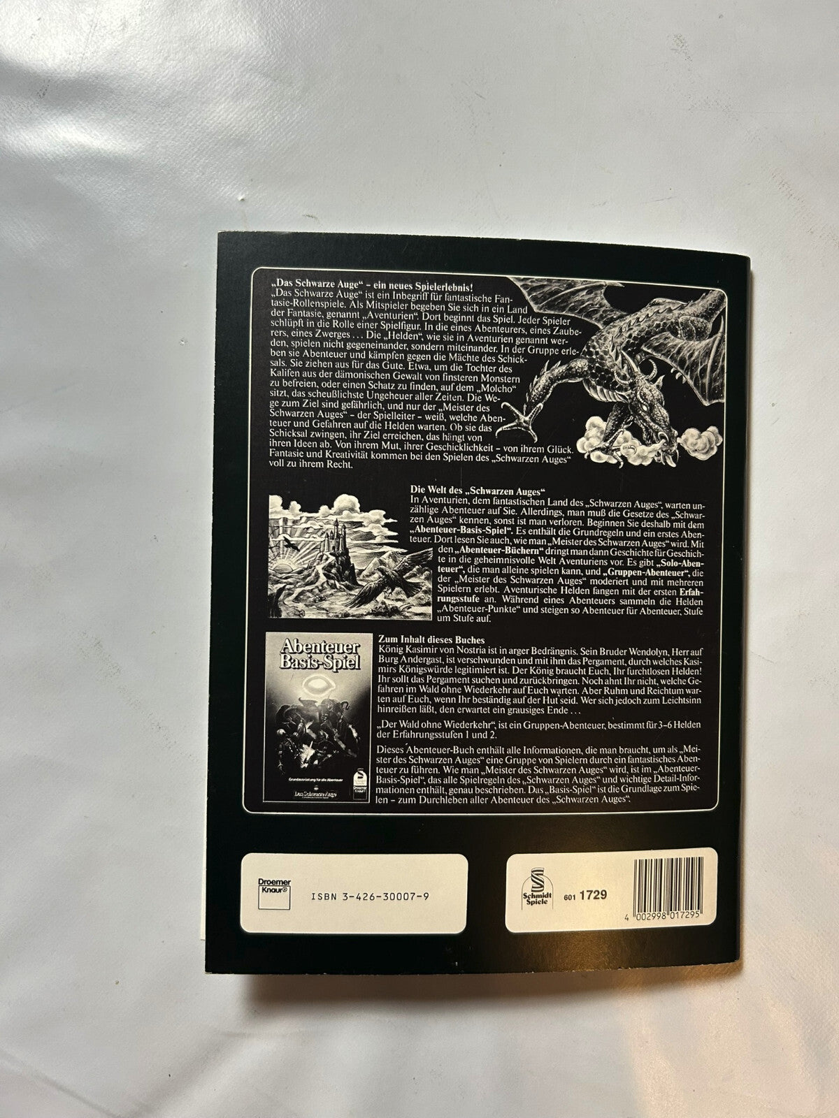 Detailfoto 8 – SKU A8036 – Rollenspiel-Buch gebraucht bei Brettspielimperium