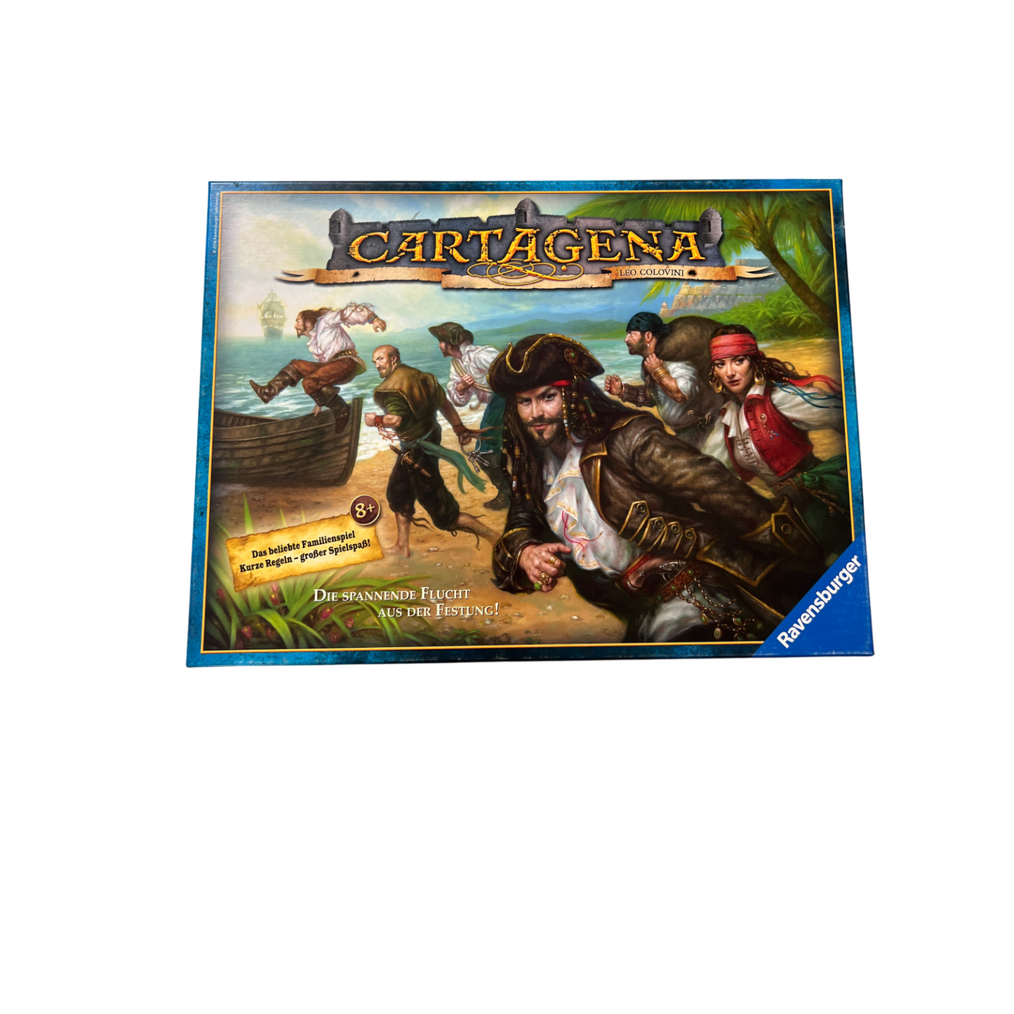 Cartagena Gesellschaftsspiel Ravensburger Festung Flucht Dschungel- Vollständig - Ansicht 1