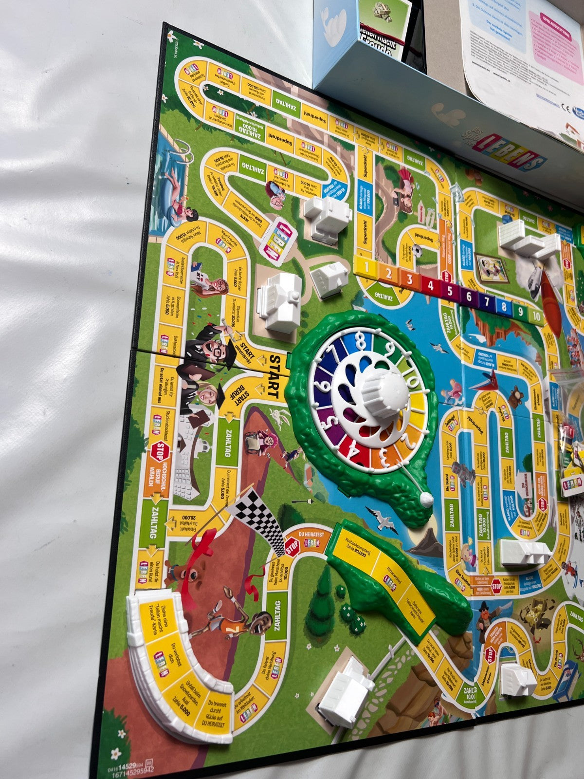 Das Spiel des Lebens Original Hasbro 2015 Brettspiel  Vollständig - Ansicht 6