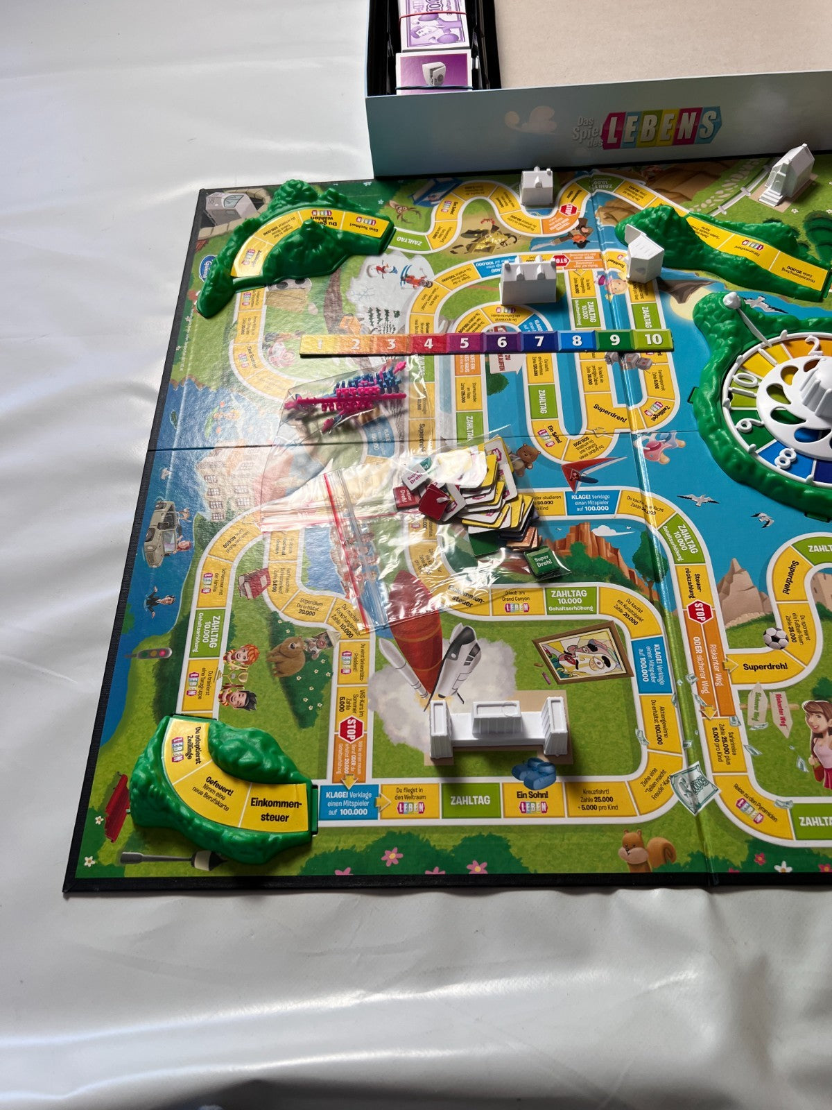 Das Spiel des Lebens Original Hasbro 2015 Brettspiel  Vollständig - Ansicht 5