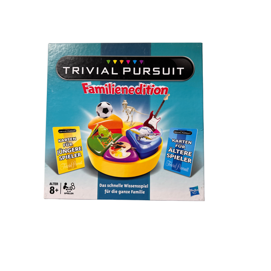 Trivial Pursuit Familienedition Parker Hasbro Spiel 2014  Vollständig - Ansicht 1