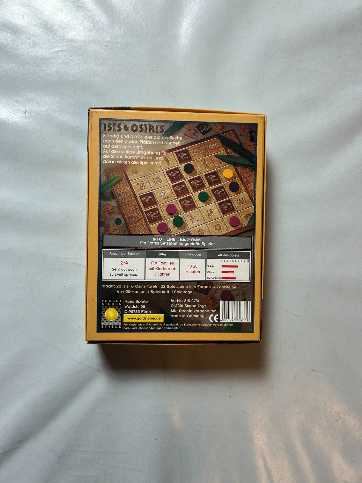 Detailfoto 8 – SKU A12280 – Gesellschaftsspiel gebraucht bei Brettspielimperium