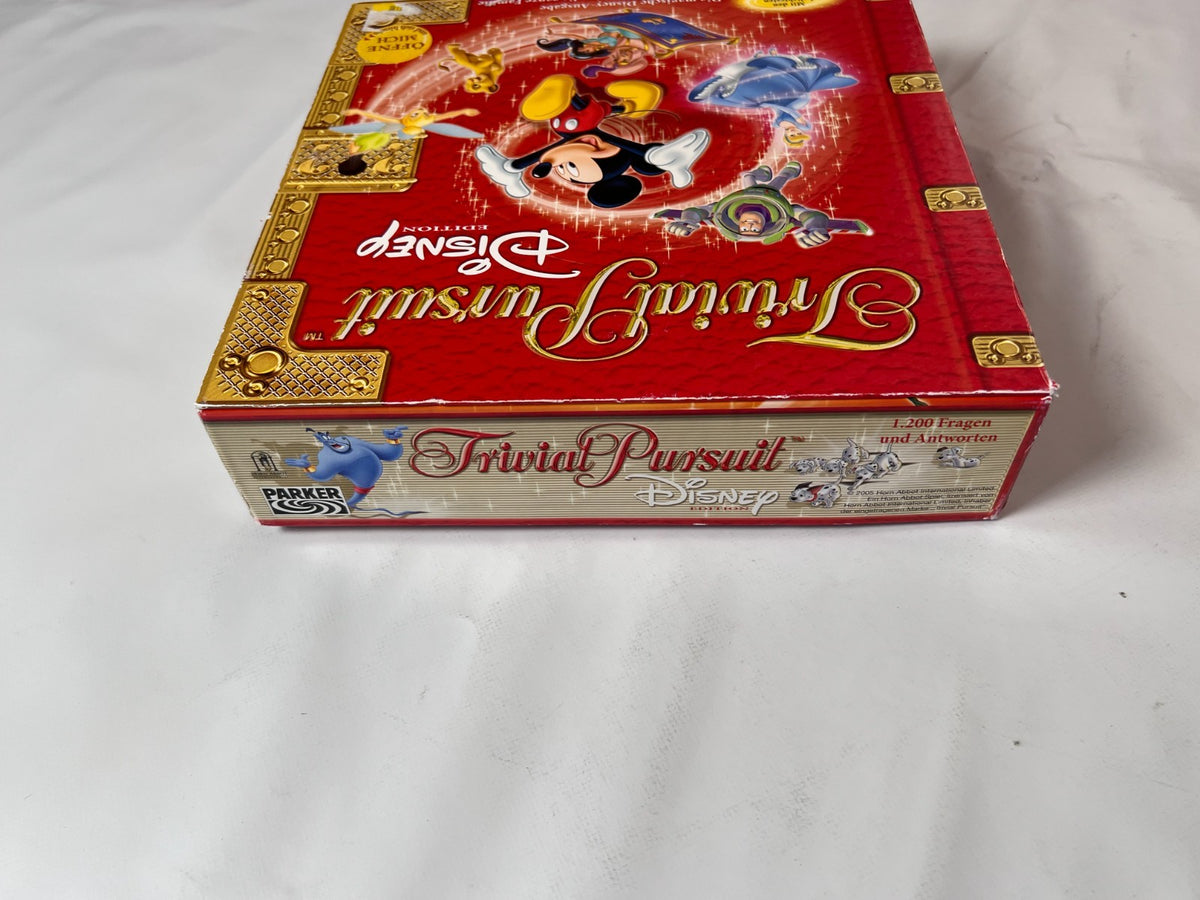 Trivial Pursuit Disney rote Edition Hasbro Spiel Gesellschaftsspie - vollständig - Ansicht 9