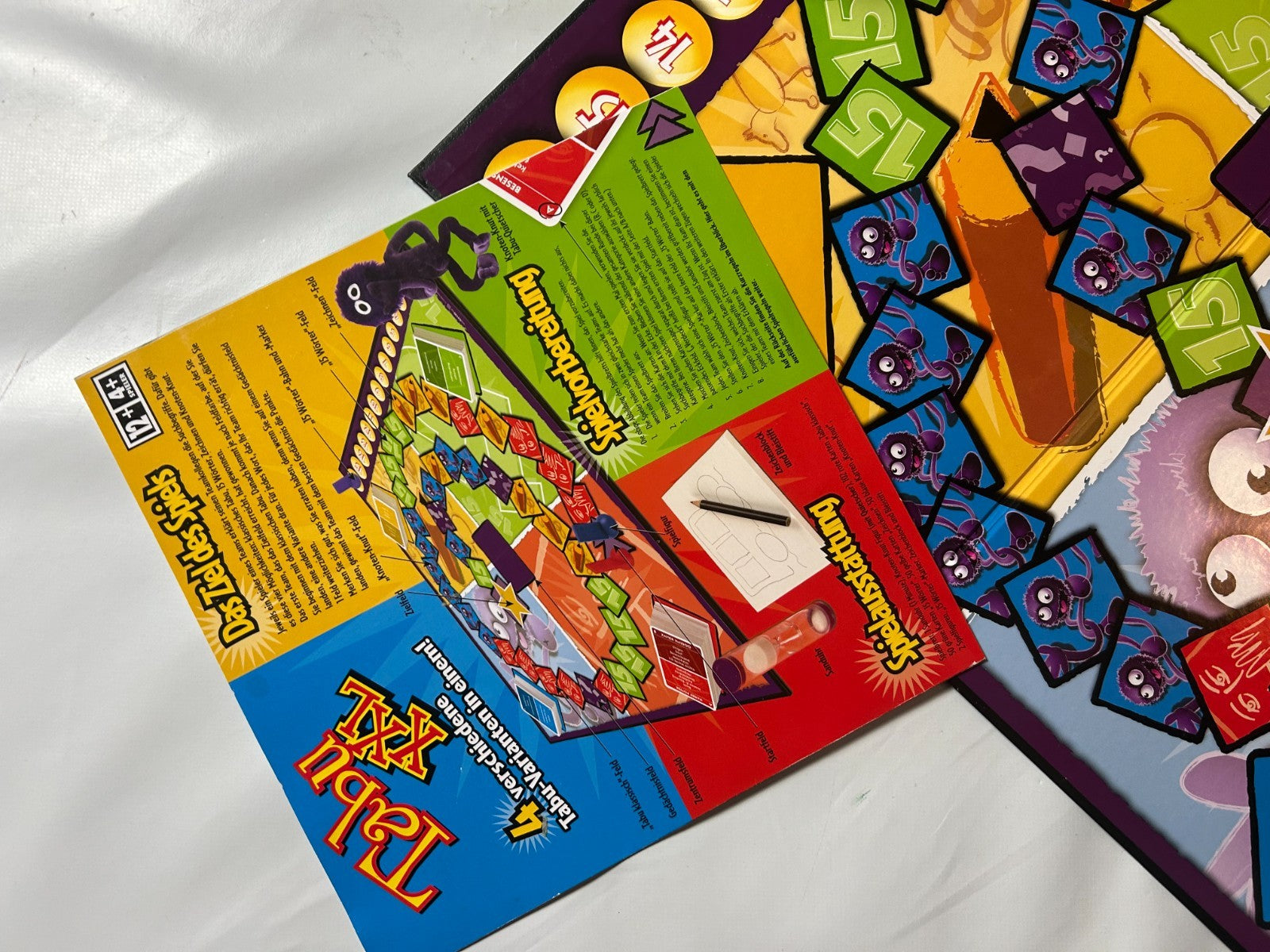 TABU XXL Parker  4 verschiedene TabuVarianten  Vollständig - Ansicht 7