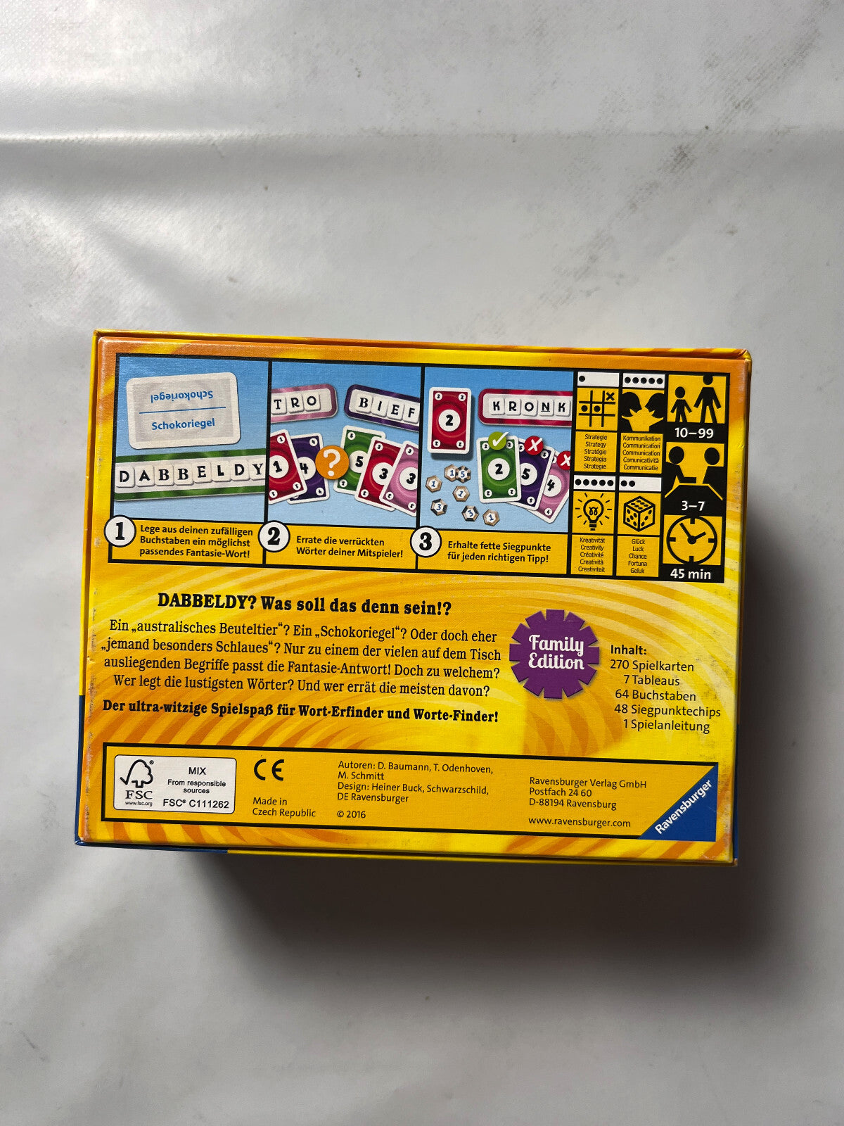 Detailfoto 9 – SKU A8213 – Gesellschaftsspiel gebraucht bei Brettspielimperium