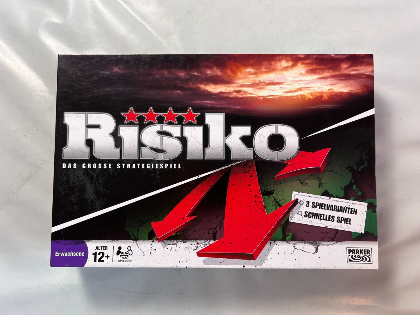 RISIKO Das grosse Strategiespiel mit 3 Spielvarianten Parker 2008 - Unbespielt - Ansicht 5