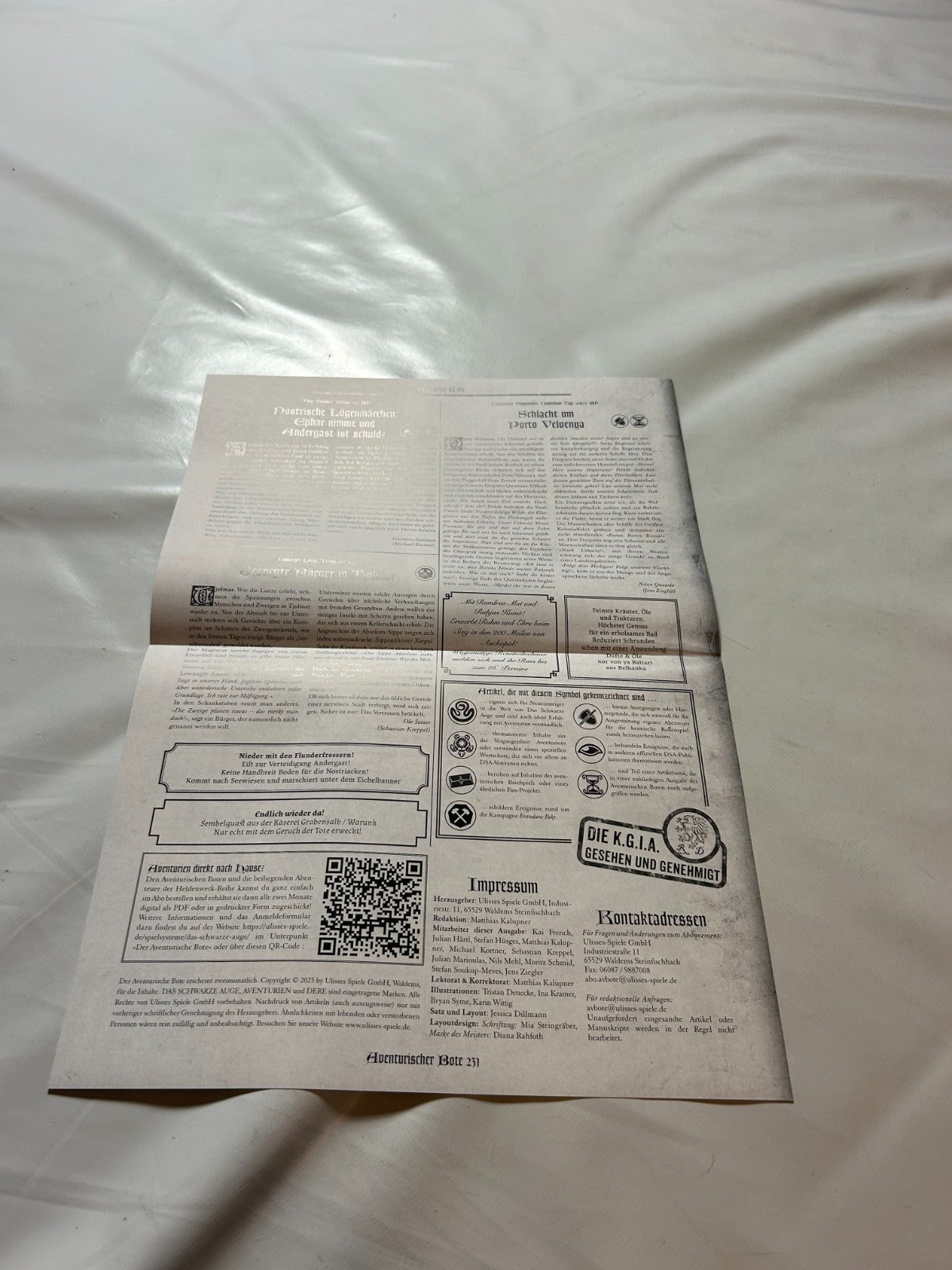 Detailfoto 7 – SKU A11842 – Rollenspiel-Buch gebraucht bei Brettspielimperium
