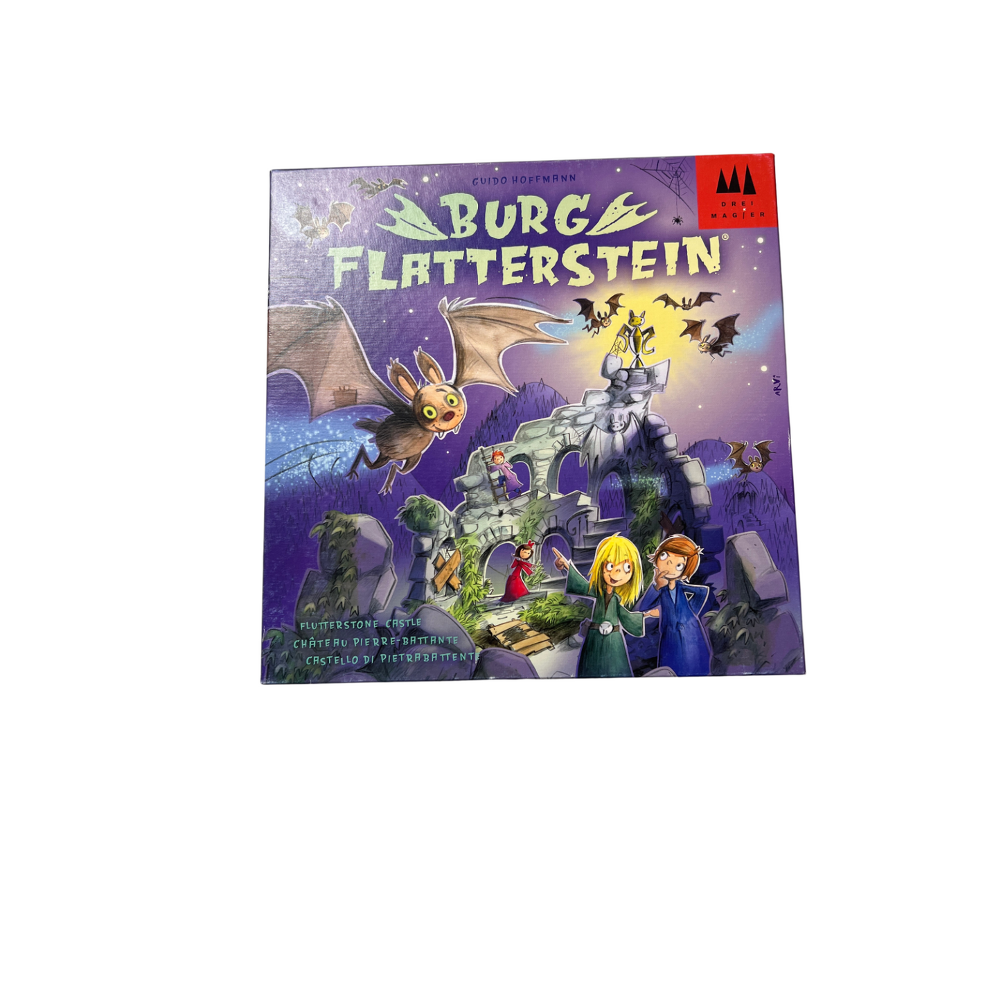 Burg Flatterstein Drei Magier Spiele Brettspiel  Vollständig - Ansicht 1